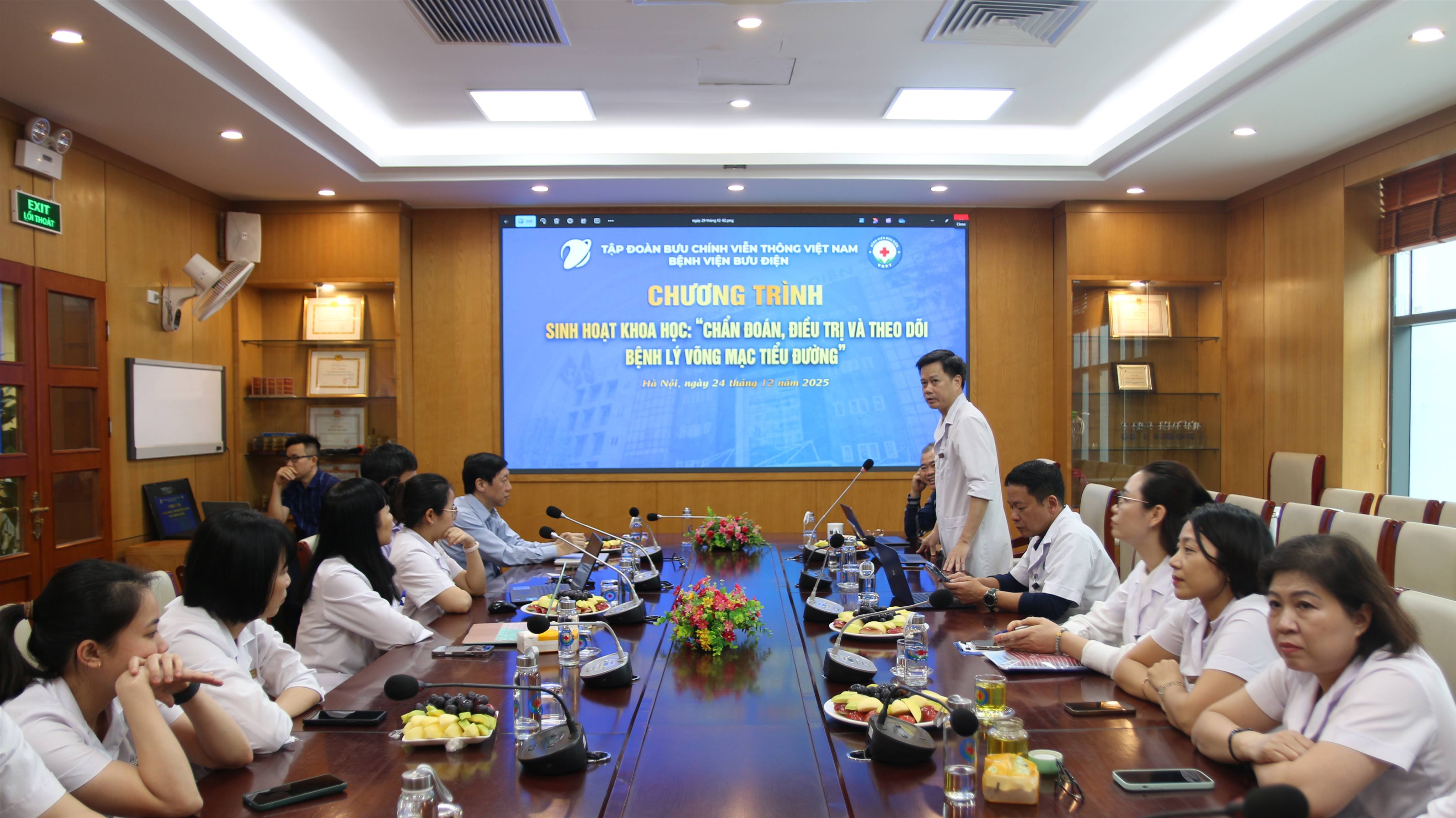 NÂNG CAO NĂNG LỰC CHẨN ĐOÁN VÀ ĐIỀU TRỊ BỆNH LÝ VÕNG MẠC ĐÁI THÁO ĐƯỜNG