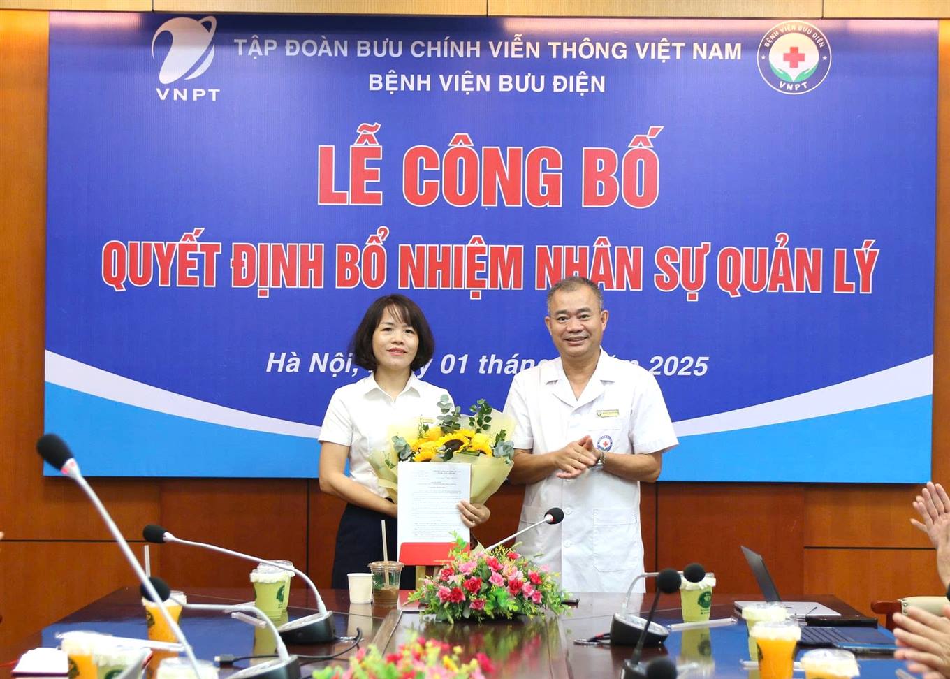 TRAO QUYẾT ĐỊNH BỔ NHIỆM TRƯỞNG PHÒNG KINH DOANH VÀ ĐẦU TƯ