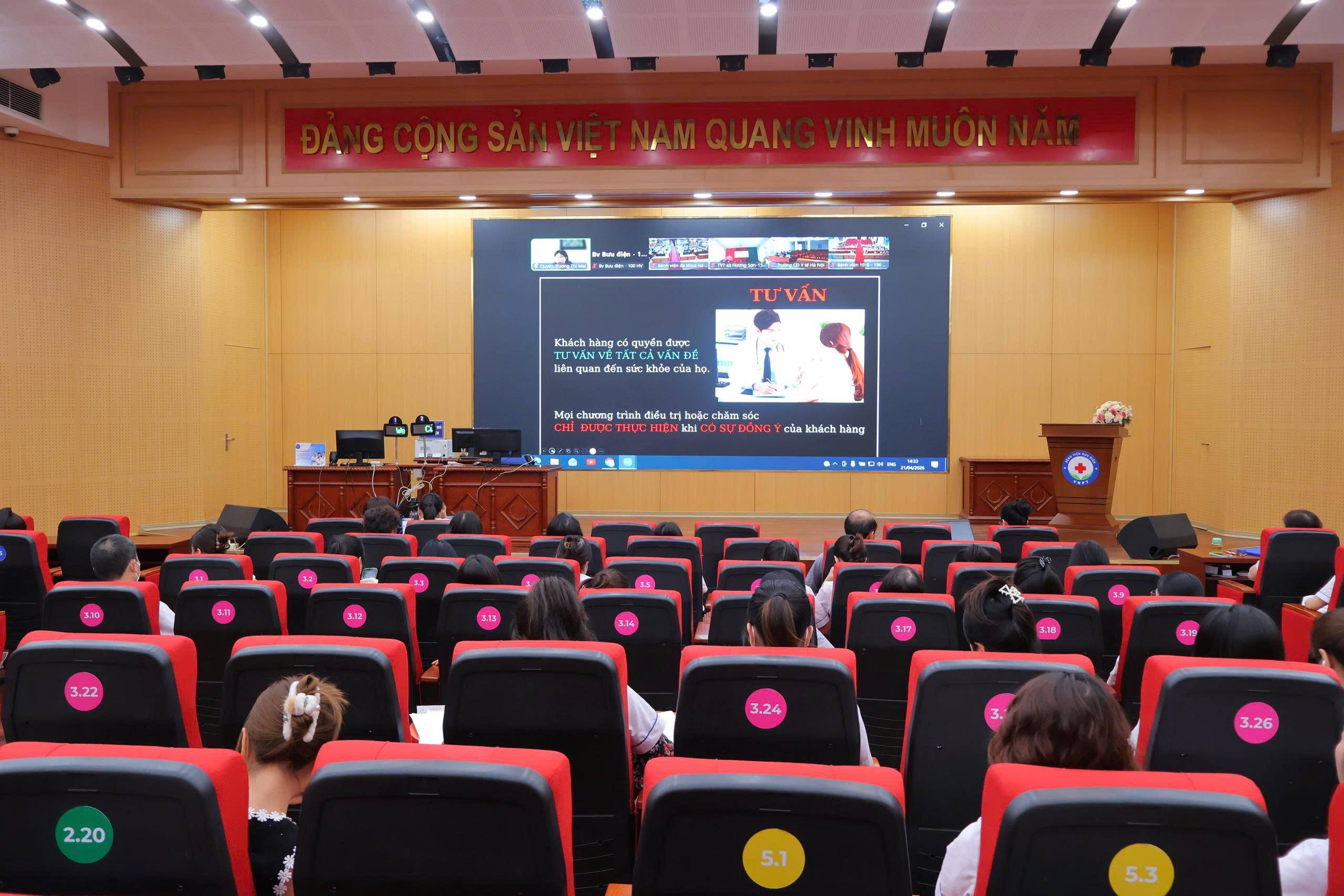NÂNG CAO KỸ NĂNG TƯ VẤN TRUYỀN THÔNG, GIÁO DỤC SỨC KHỎE CHO NGƯỜI BỆNH