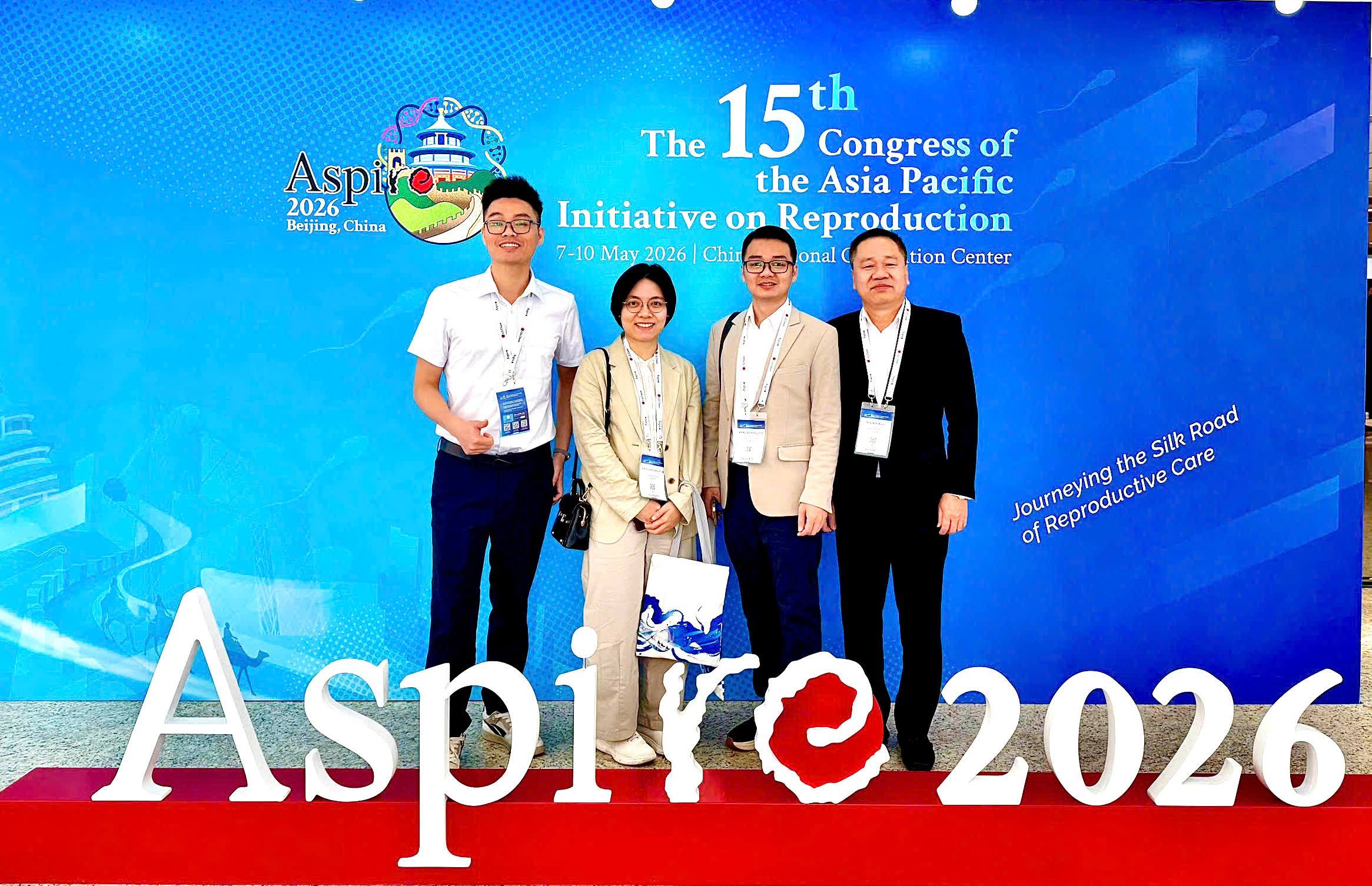 IVF BƯU ĐIỆN: NHIỀU BÁO CÁO KHOA HỌC CHUYÊN SÂU ĐƯỢC ĐÁNH GIÁ CAO TẠI ASPIRE 2026