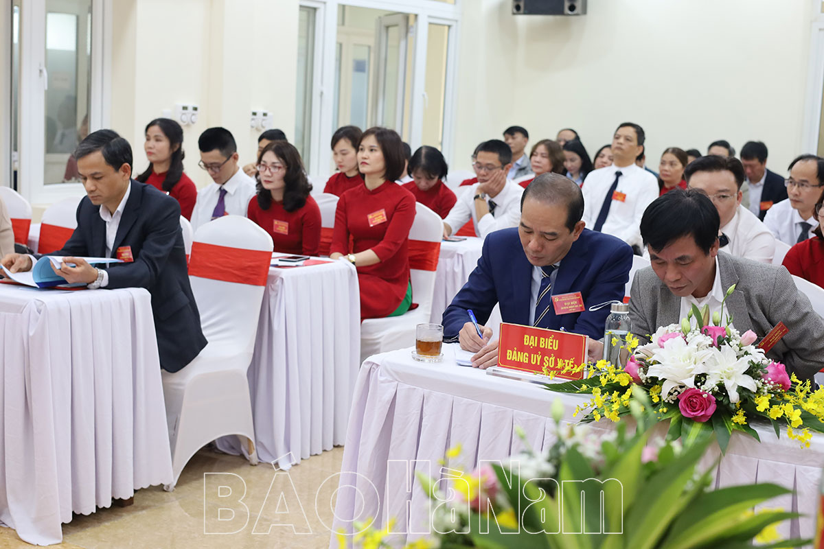 Đại hội Chi bộ Bệnh viện Y học cổ truyền tỉnh lần thứ VIII nhiệm kỳ 20232025