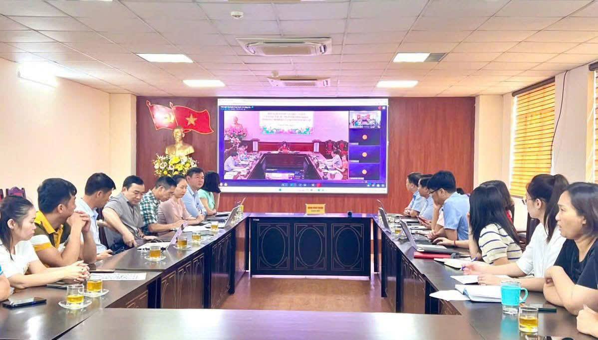 Hội nghị trực tuyến hướng dẫn một số nội dung nhiệm vụ công tác tư pháp khi triển khai chính quyền 02 cấp