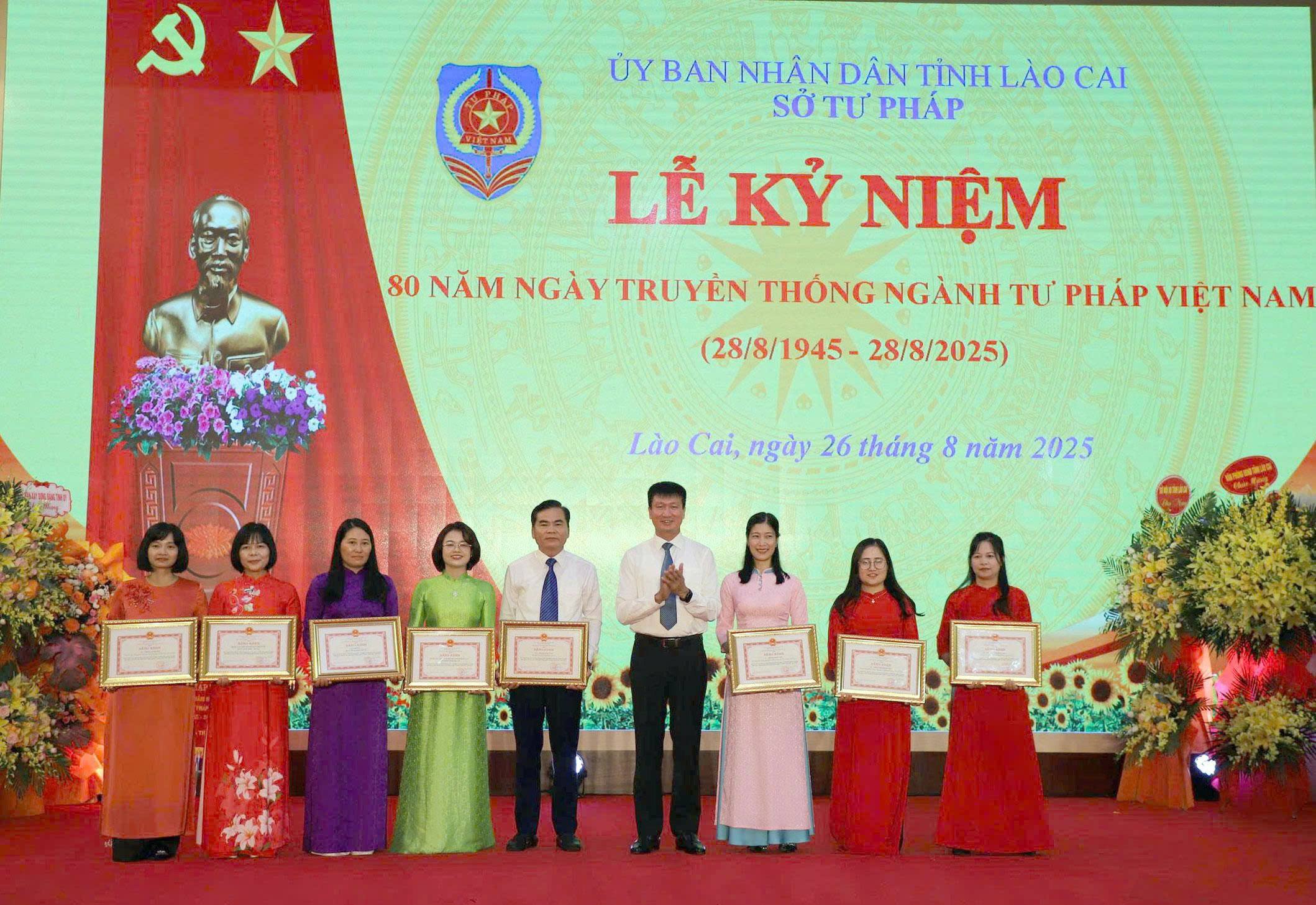 Kỷ niệm 80 năm ngày thành lập ngành Tư pháp (28/8/1945-28/8/2025)