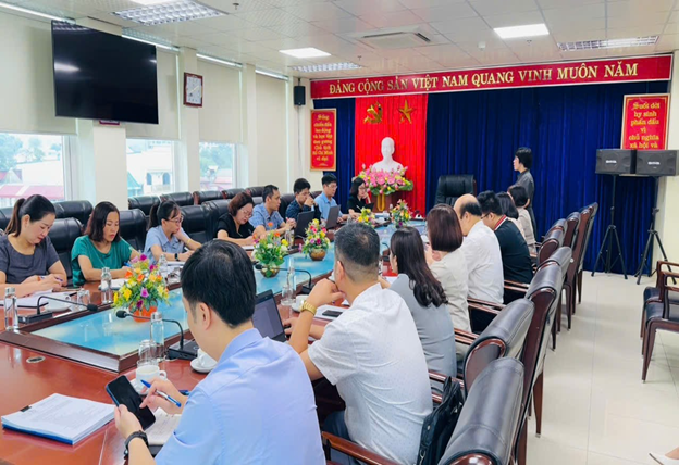 Sở Nội vụ tỉnh Lào Cai làm việc với đoàn Công tác của Bộ Nội vụ về công tác văn thư, lưu trữ sau sắp xếp tổ chức bộ máy và vận hành chính quyền địa phương 02 cấp