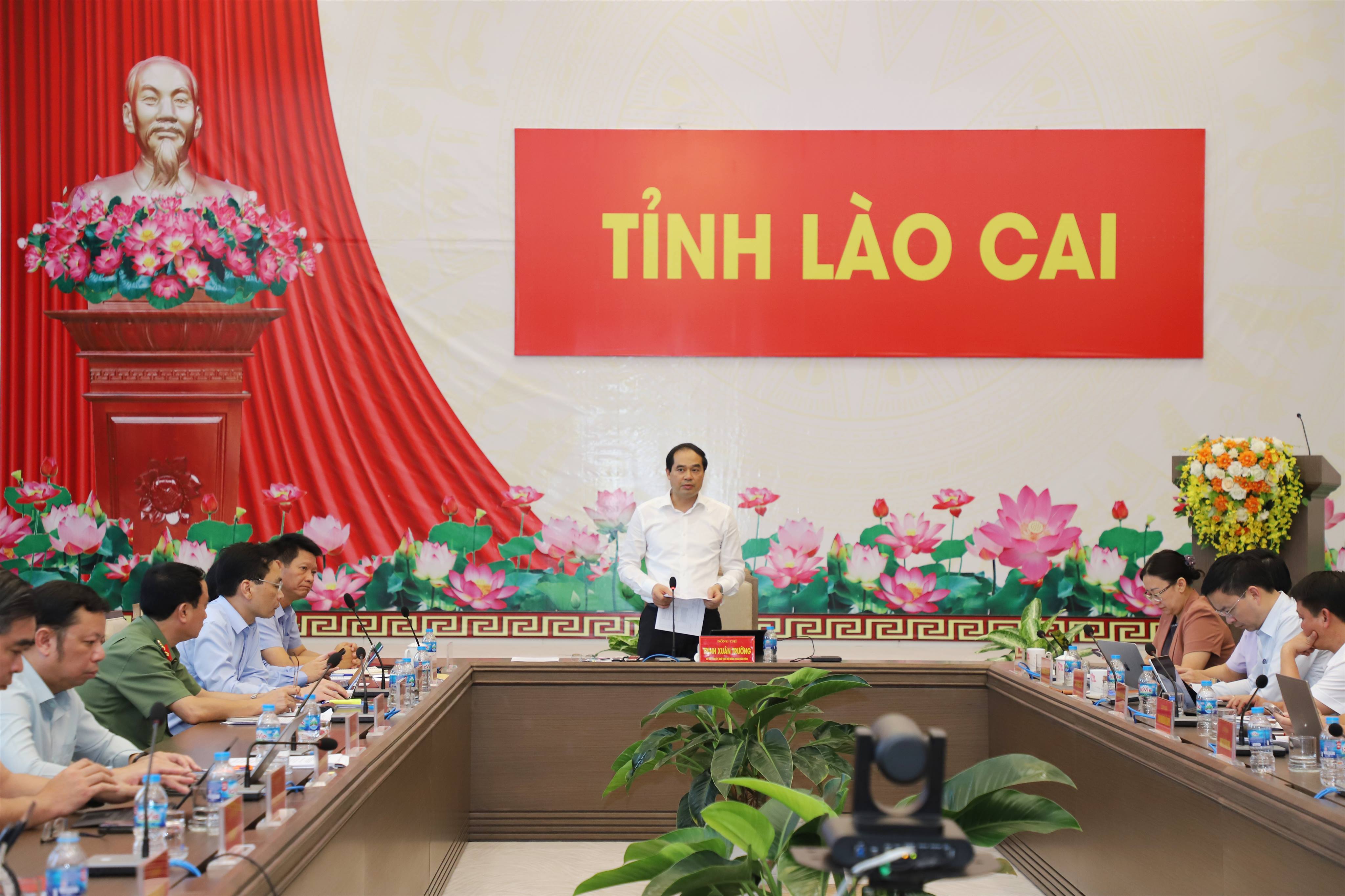 Đẩy nhanh tiến độ giải phóng mặt bằng Dự án đầu tư xây dựng tuyến đường sắt Lào Cai - Hà Nội - Hải Phòng, đoạn qua địa bàn tỉnh Lào Cai