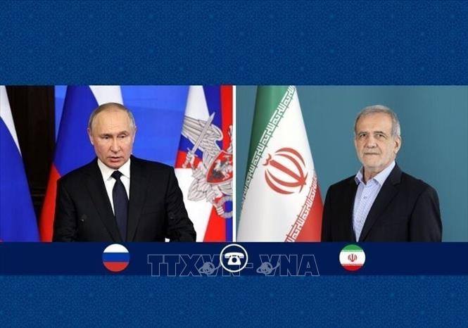 Tổng thống Nga thảo luận với lãnh đạo Israel và Iran về tình hình Trung Đông