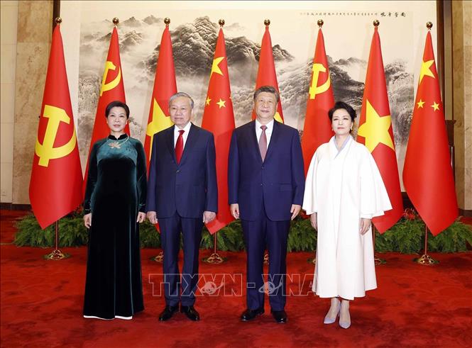 Tổng Bí thư, Chủ tịch nước Tô Lâm hội đàm với Tổng Bí thư, Chủ tịch nước Trung Quốc Tập Cận Bình