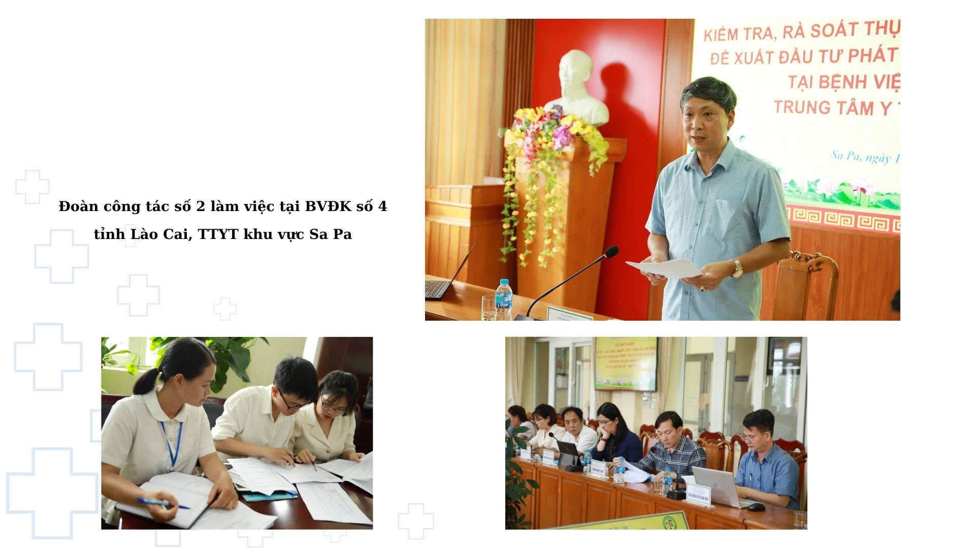 Đoàn công tác số 2: Kiểm tra, rà soát thực trạng công tác y tế tỉnh Lào Cai, đề xuất đầu tư phát triển giai đoạn 2026 - 2030
