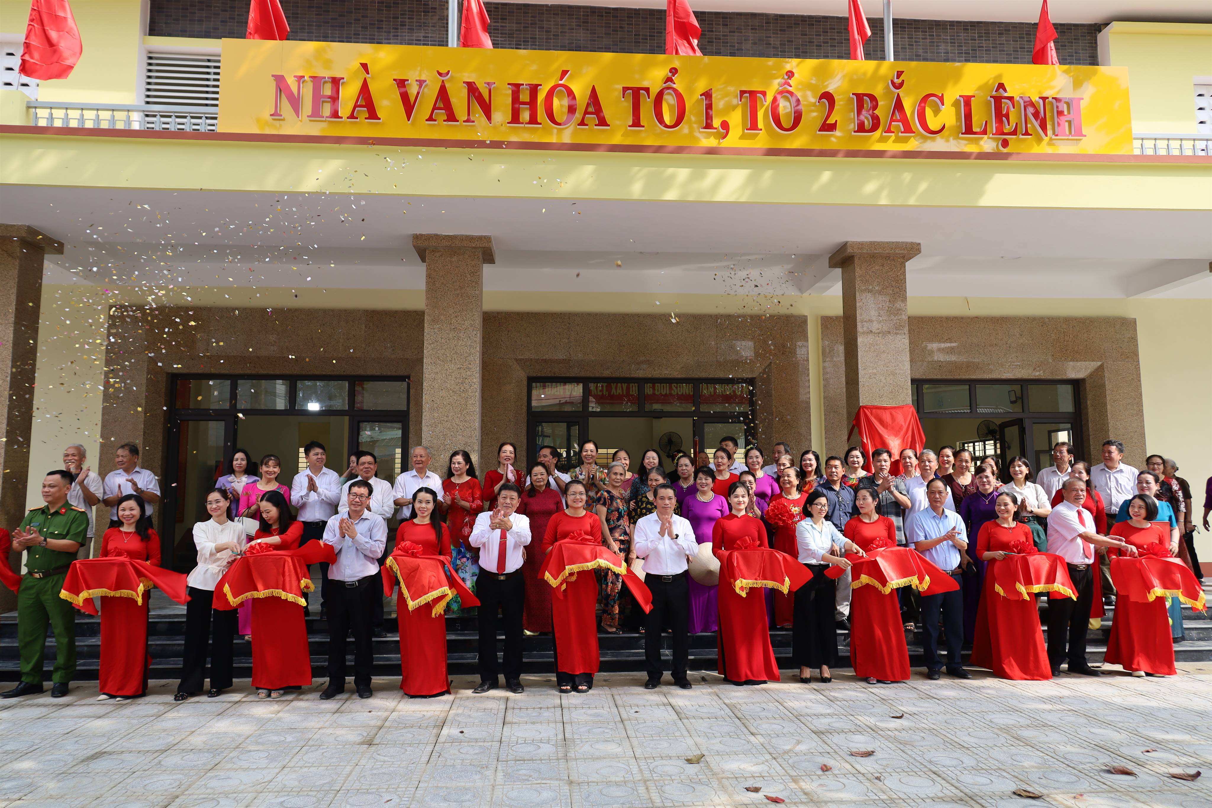 Khánh thành công trình chào mừng Đại hội Đảng bộ phường Cam Đường lần thứ nhất, nhiệm kỳ 2025 - 2030