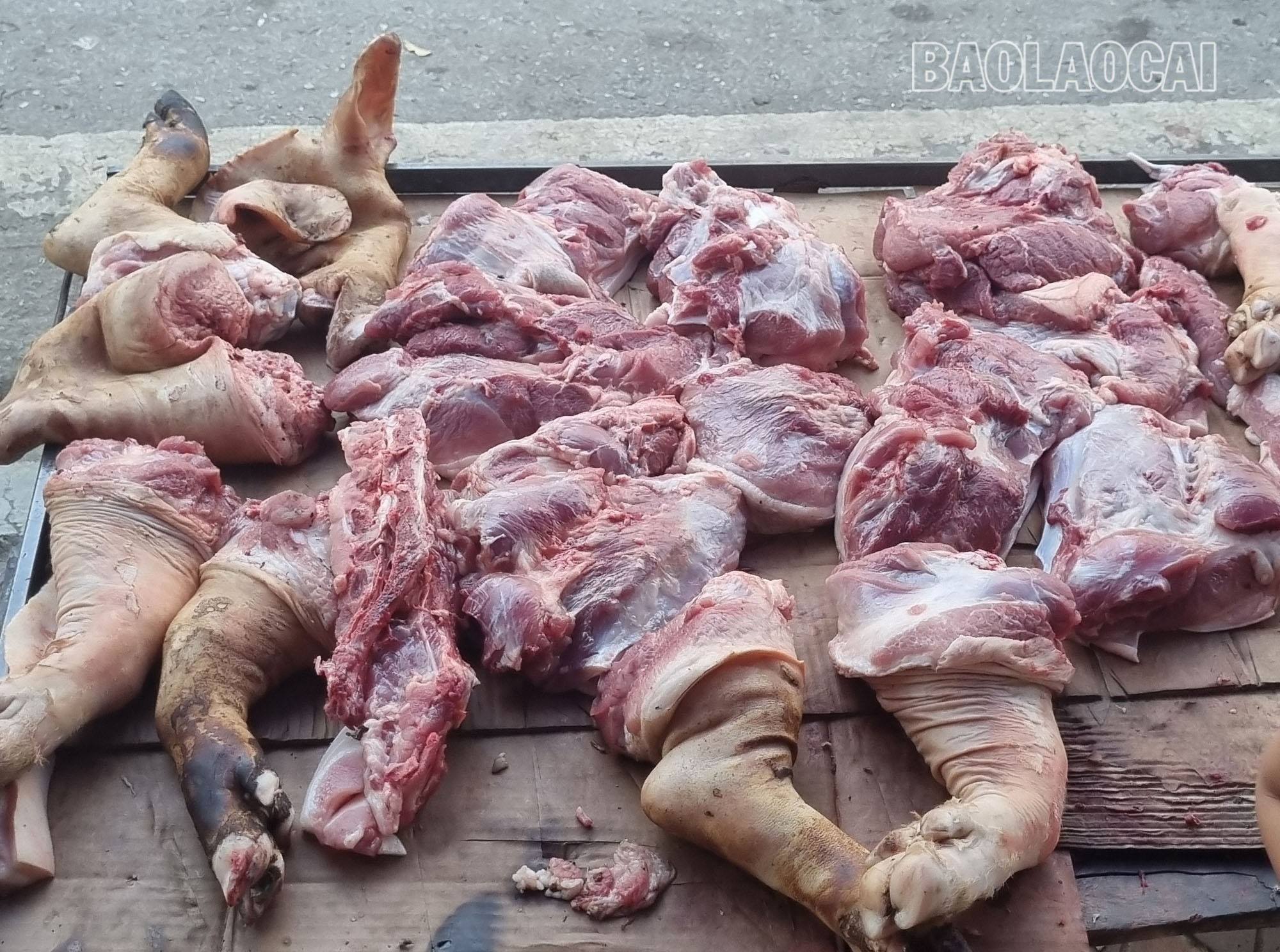 Cẩn trọng với thịt lợn giá rẻ lưu hành trên thị trường