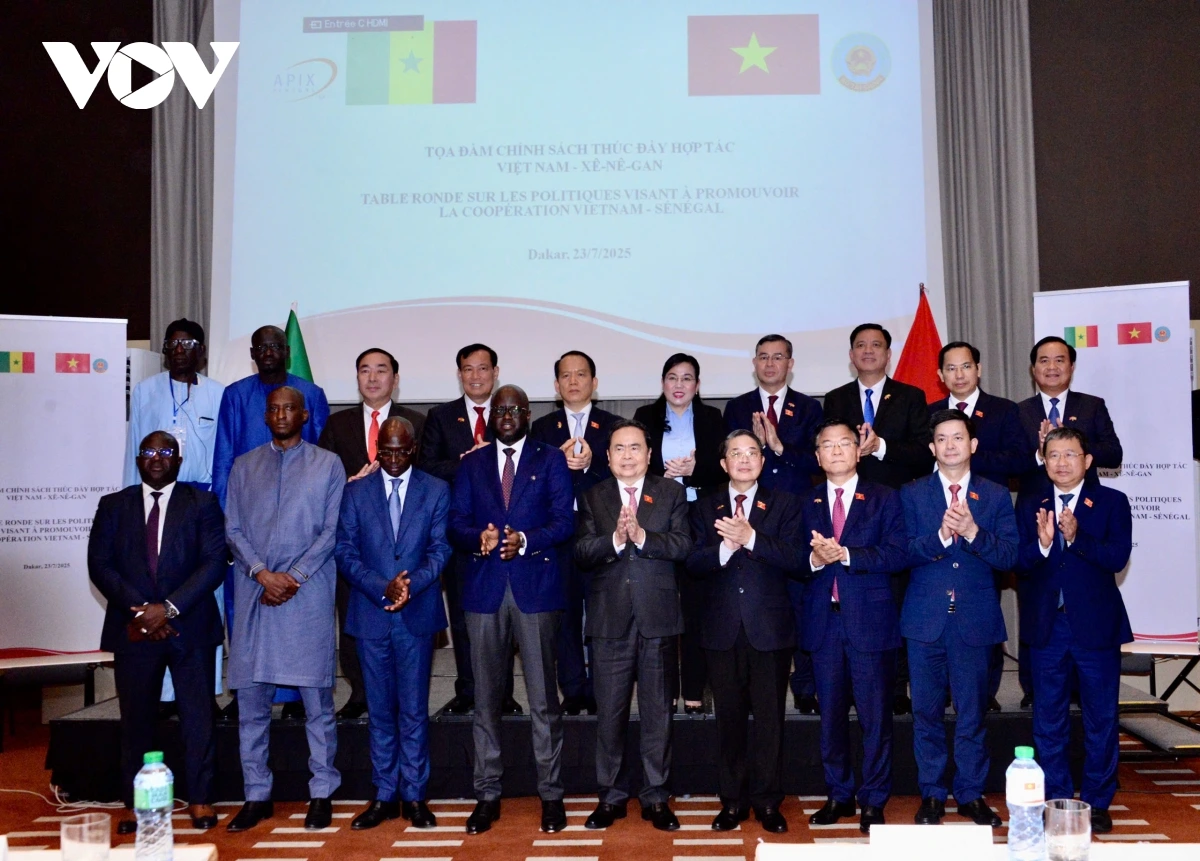 Chủ tịch Quốc hội Trần Thanh Mẫn dự tọa đàm thúc đẩy hợp tác Việt Nam - Senegal