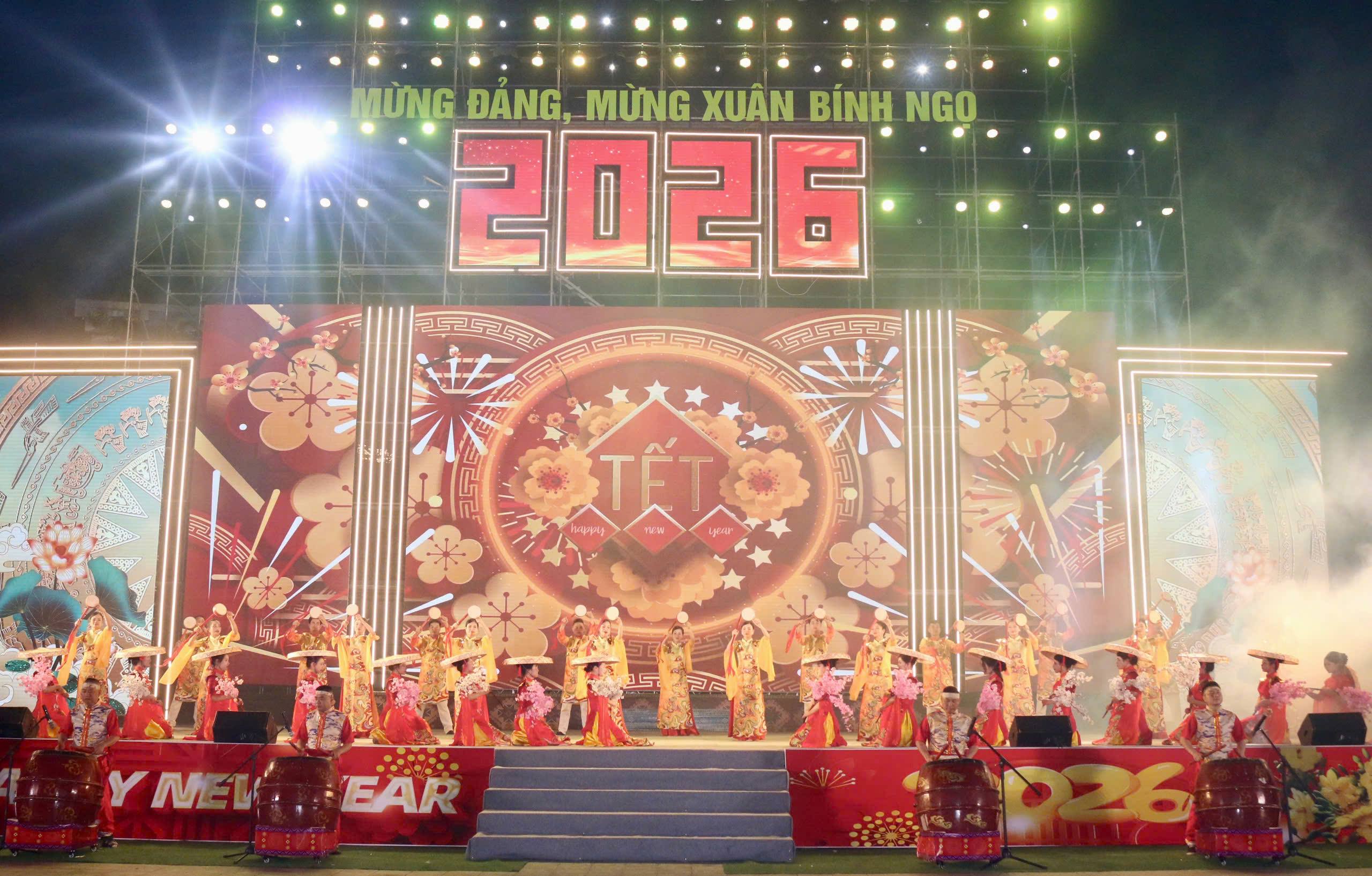 Chương trình nghệ thuật “Lào Cai - Mừng đảng mừng xuân Bính Ngọ 2026”