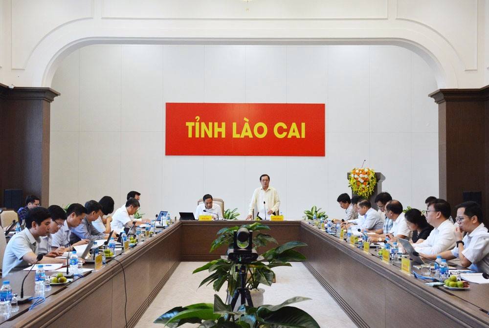 Đoàn công tác Ban Tuyên giáo và Dân vận Trung ương làm việc với Tỉnh ủy Lào Cai