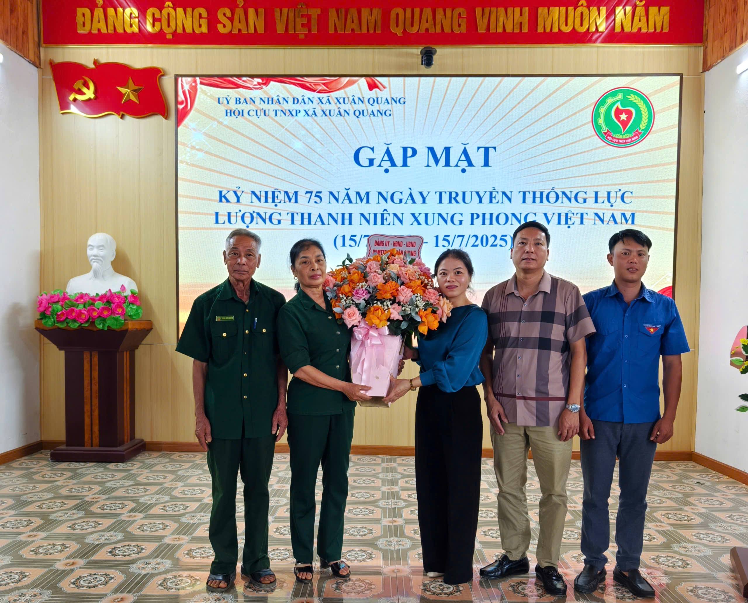 GẶP MẶT KỶ NIỆM 75 NĂM NGÀY TRUYỀN THỐNG LỰC LƯỢNG THANH NIÊN XUNG PHONG VIỆT NAM (15/7/1950 – 15/7/2025)