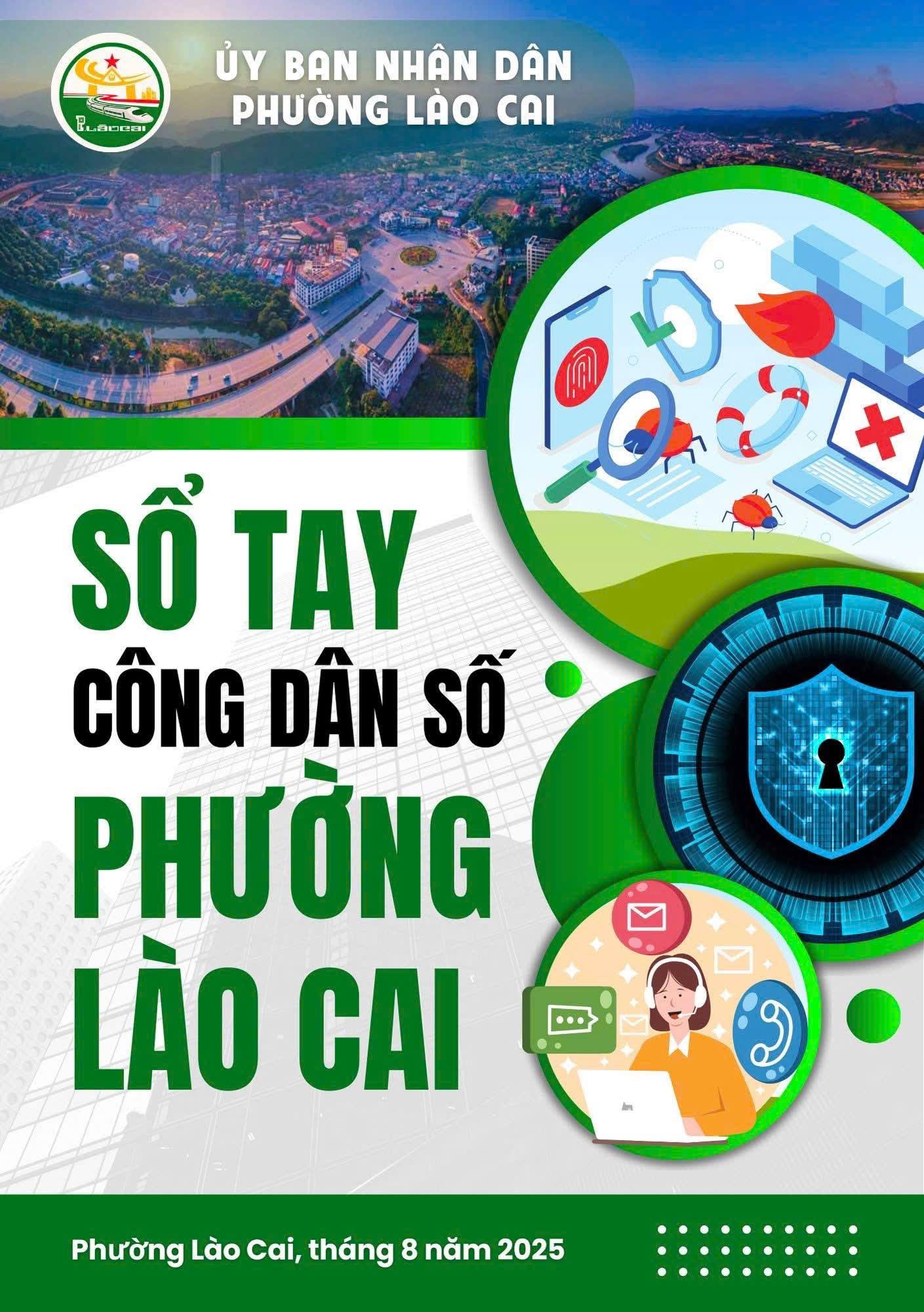 Phường Lào Cai phát động chiến dịch “800 giờ cao điểm” và ra mắt Sổ tay Công dân số