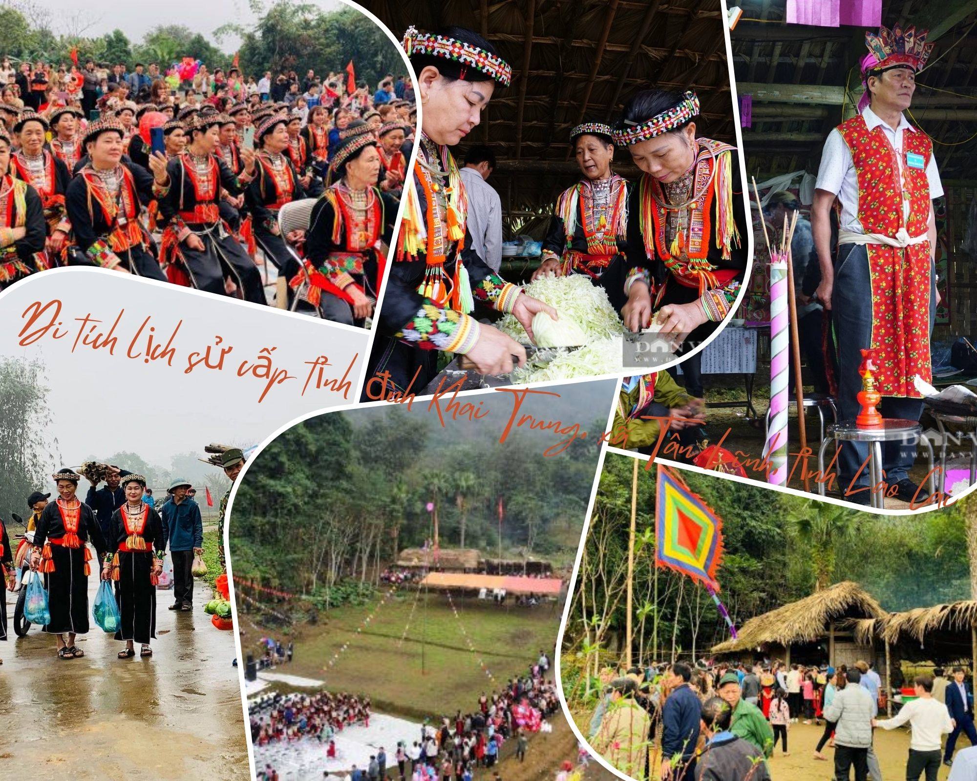 Di tích lịch sử cấp tỉnh đình Khai Trung, xã Tân Lĩnh, tỉnh Lào Cai