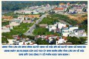 UBND tỉnh Lào Cai ban hành Quyết định về việc bãi bỏ Quyết định số 1809/QĐ-UBND ngày 30/10/2025 của Chủ tịch Ủy ban nhân dân tỉnh Lào Cai về việc giao đất cho Công ty Cổ phần Kosy giai đoạn 1