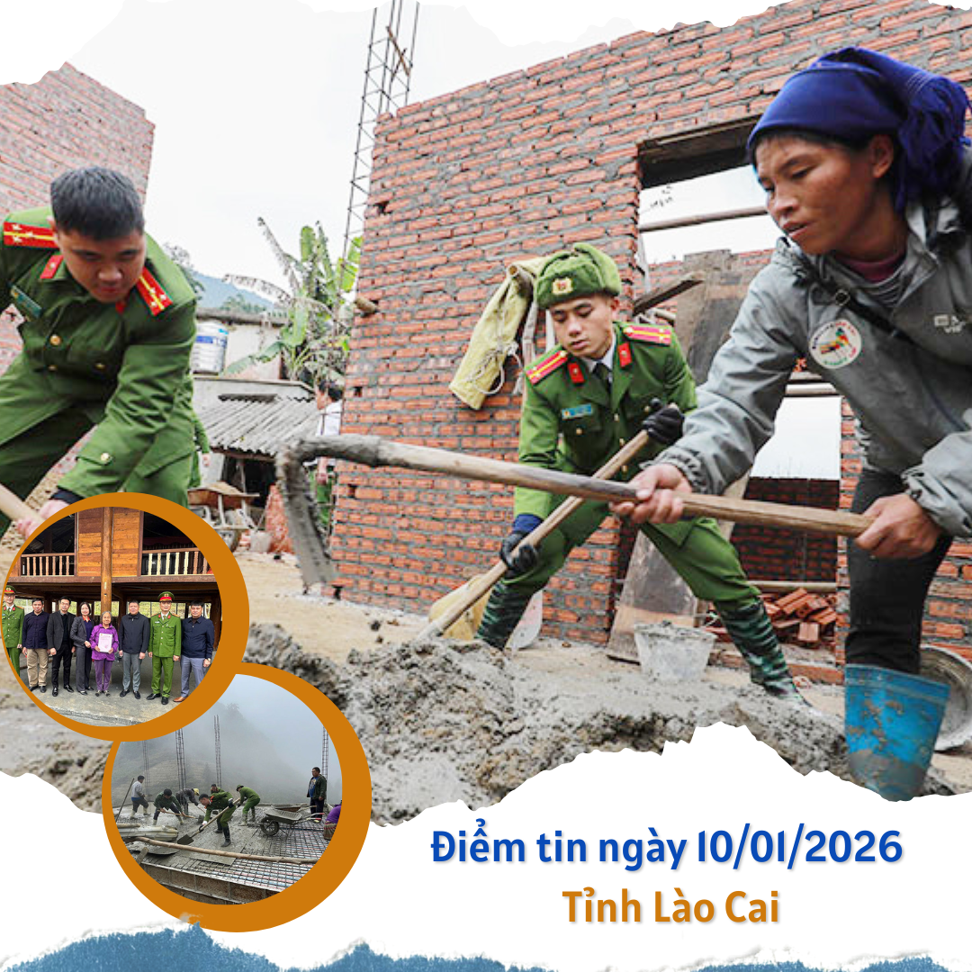 Điểm tin về Lào Cai ngày 10/01/2026