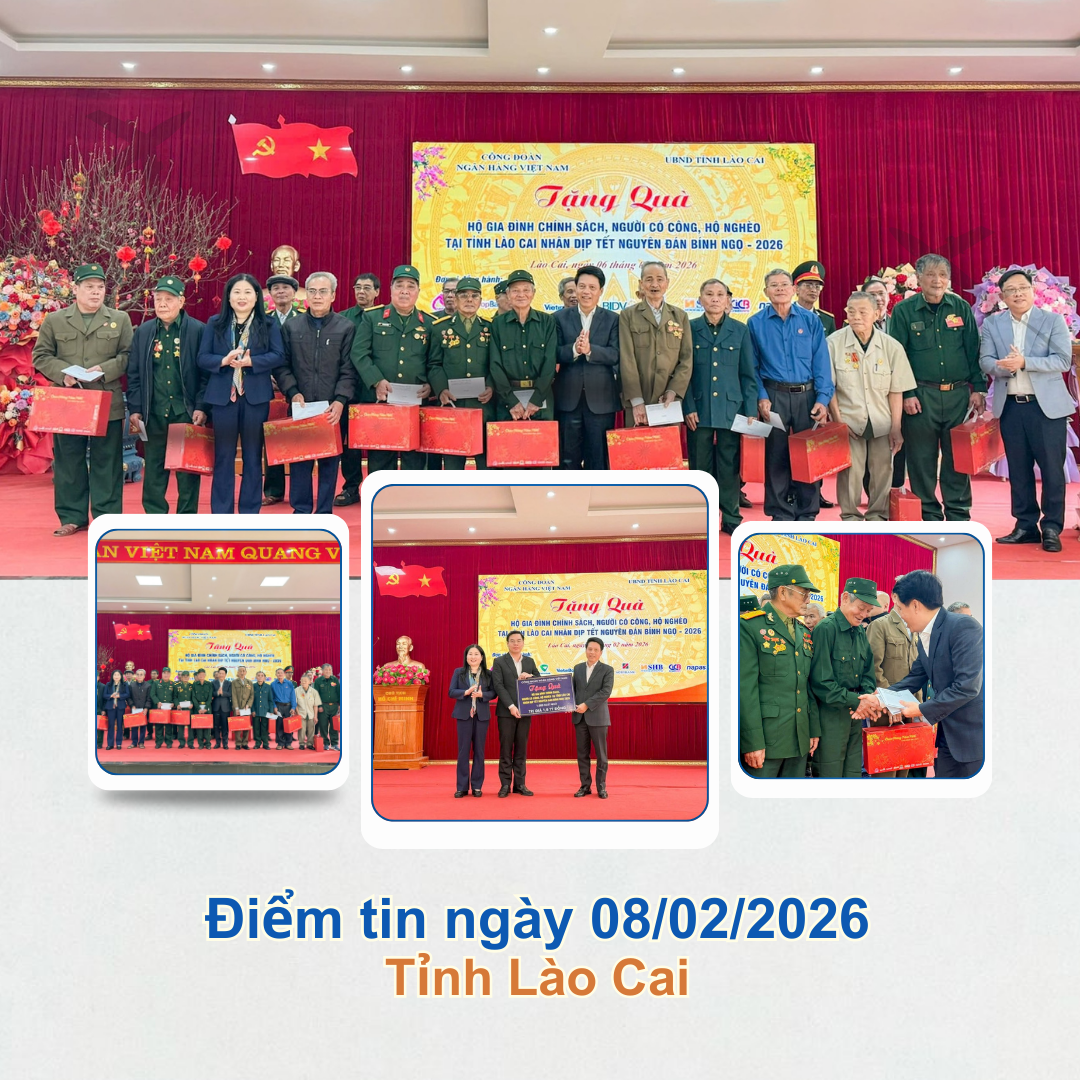 Điểm tin về Lào Cai ngày 08/02/2026