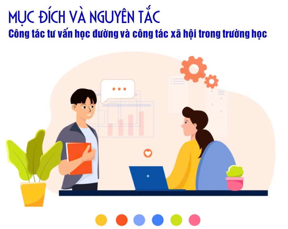 Mục đích và nguyên tắc công tác tư vấn học đường và công tác xã hội trong trường học