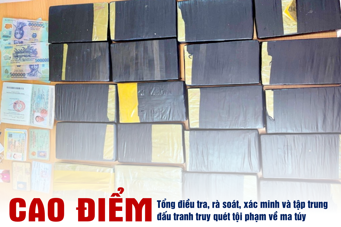 Mở đợt cao điểm tổng điều tra, rà soát, xác minh và tập trung đấu tranh truy quét tội phạm về ma túy trên địa bàn tỉnh Lào Cai
