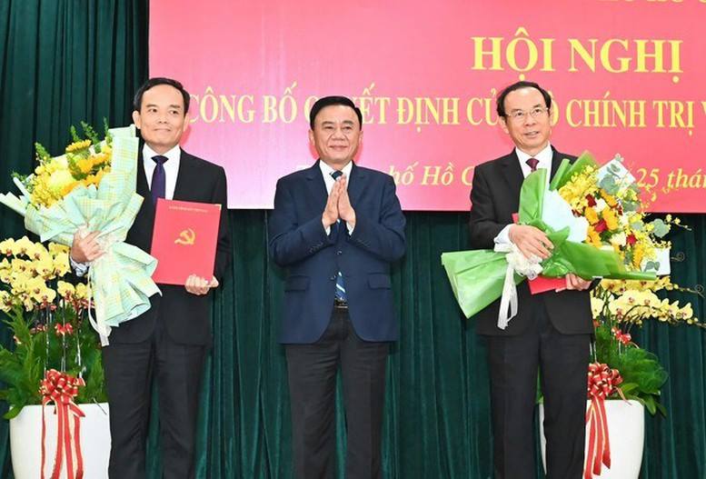 Đồng chí Trần Lưu Quang làm Bí thư Thành ủy TPHCM