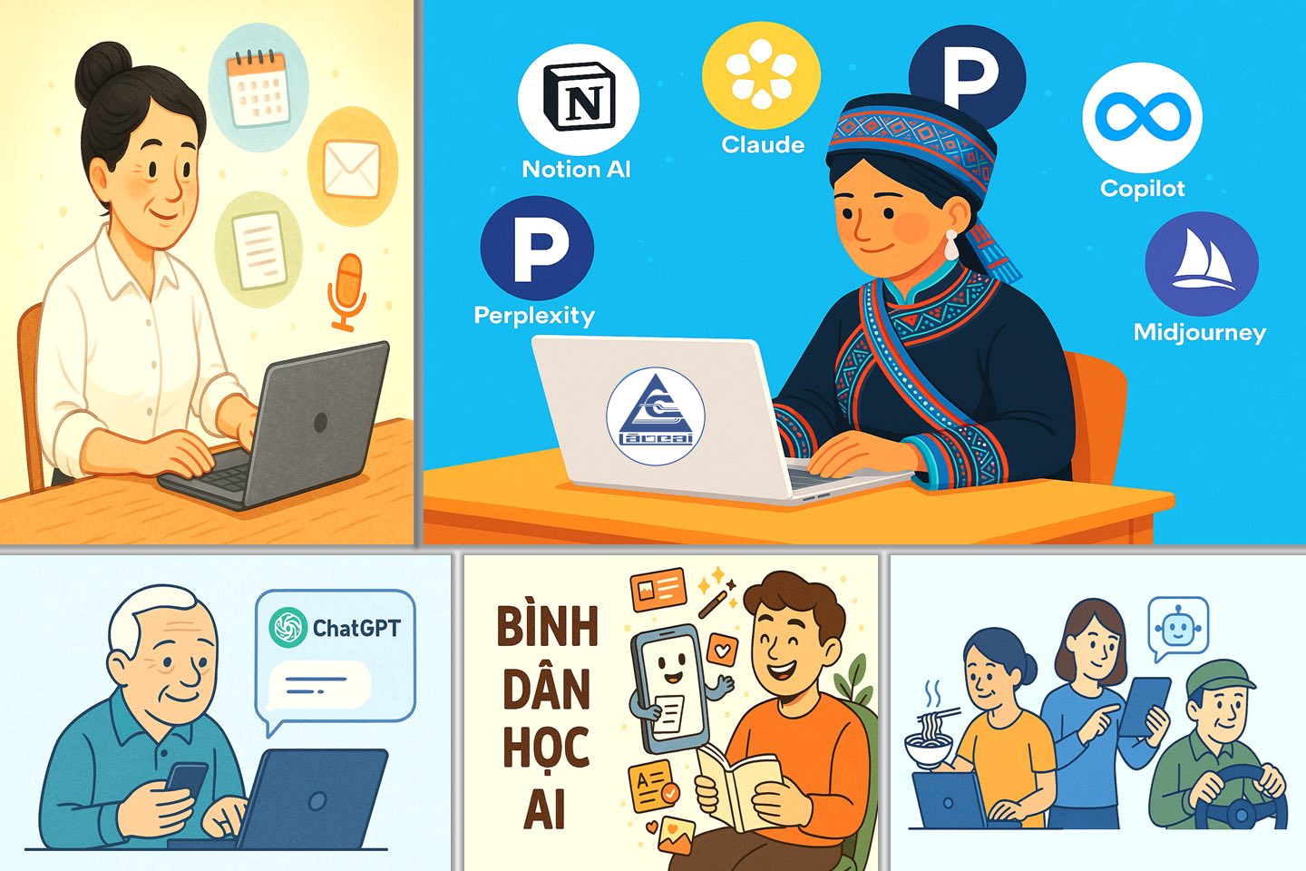 Triển khai sâu rộng phong trào “Bình dân học vụ số”, phổ cập tri thức cơ bản về chuyển đổi số, kỹ năng số cho người dân