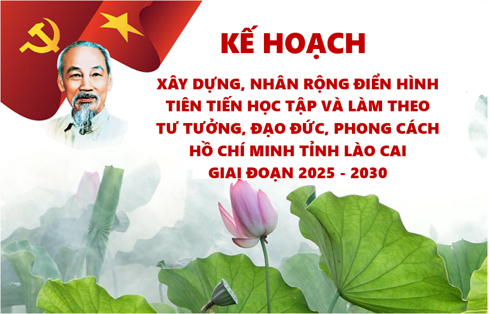 Kế hoạch xây dựng, nhân rộng điển hình tiên tiến trong học tập và làm theo Bác giai đoạn 2025 - 2030