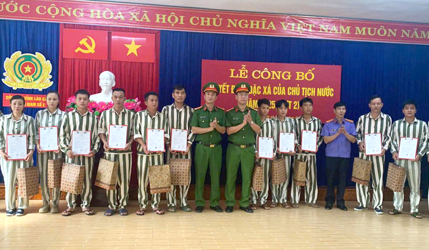 Tỉnh Lào Cai triển khai công tác đặc xá năm 2026