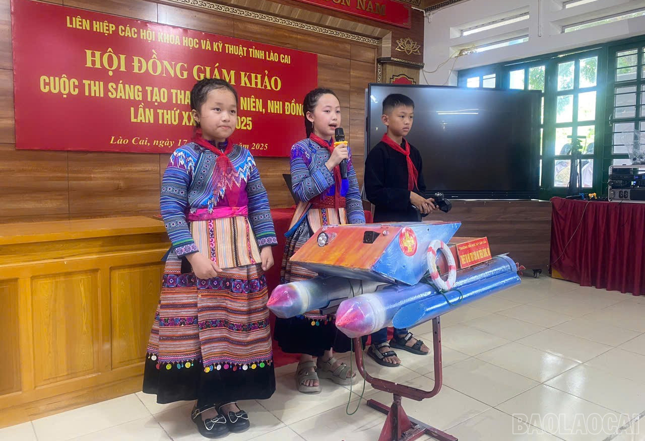 Lào Cai triển khai kế hoạch tổ chức Cuộc thi Sáng tạo thanh, thiếu niên, nhi đồng lần thứ 21 năm 2026