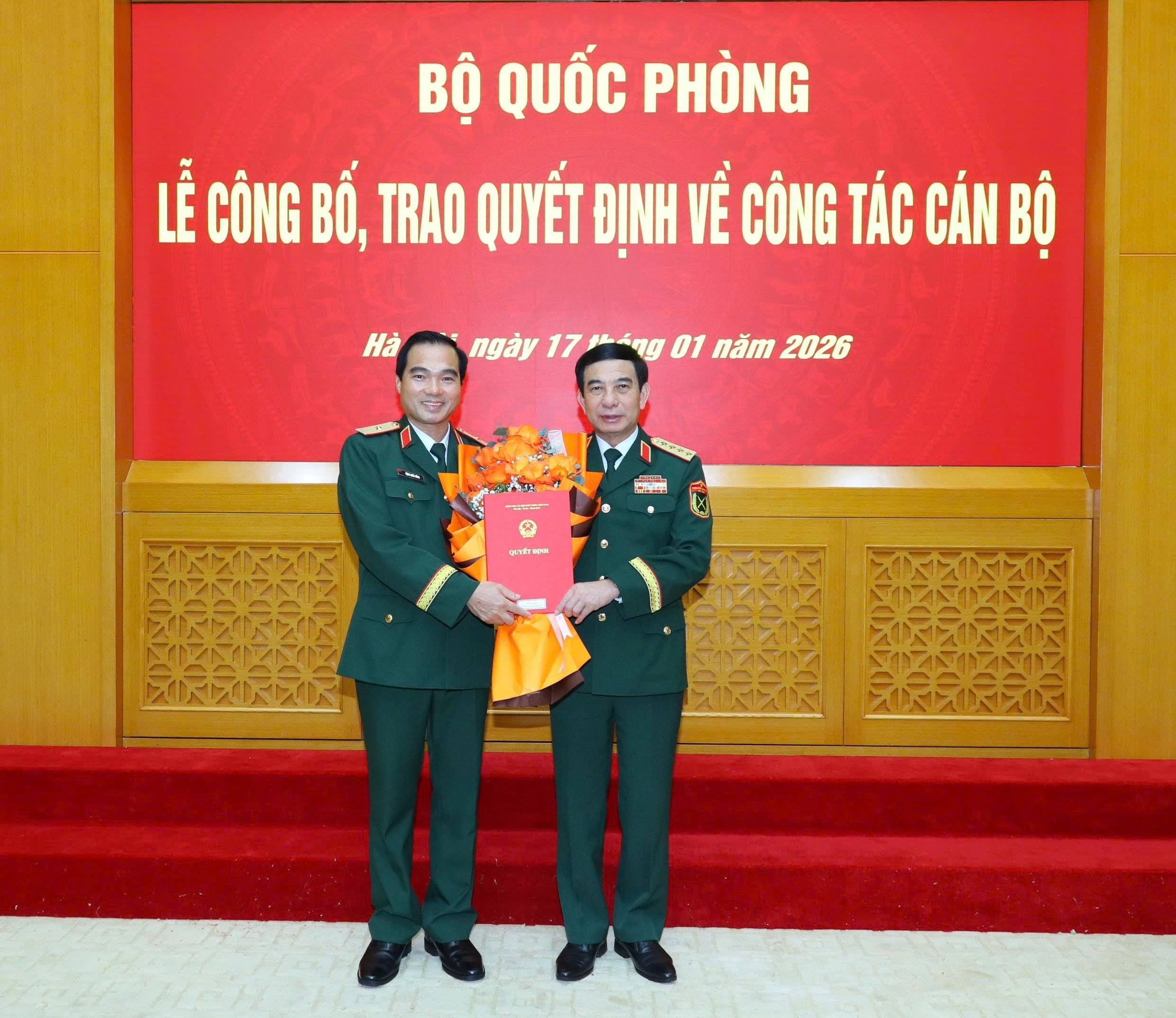 Chỉ huy trưởng Bộ Chỉ huy Quân sự tỉnh Lào Cai được thăng quân hàm Thiếu tướng