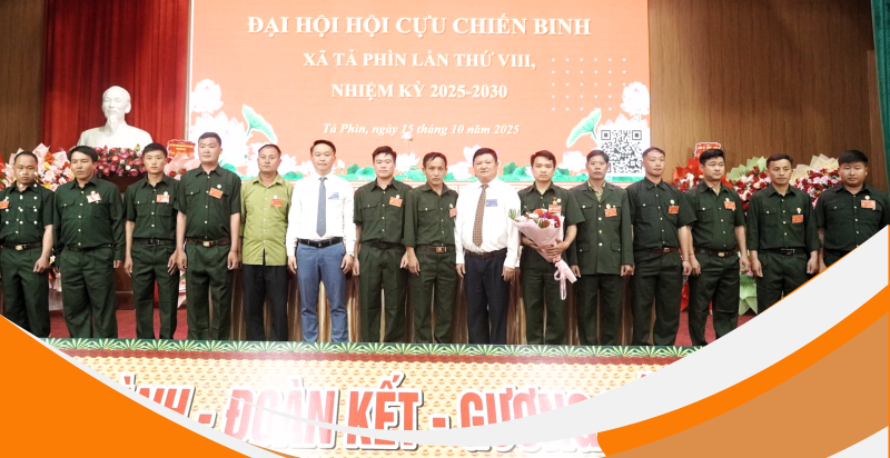 Hội Cựu chiến binh xã Tả Phìn tích cực tham gia các phong trào, chương trình phối hợp, các cuộc vận động của địa phương