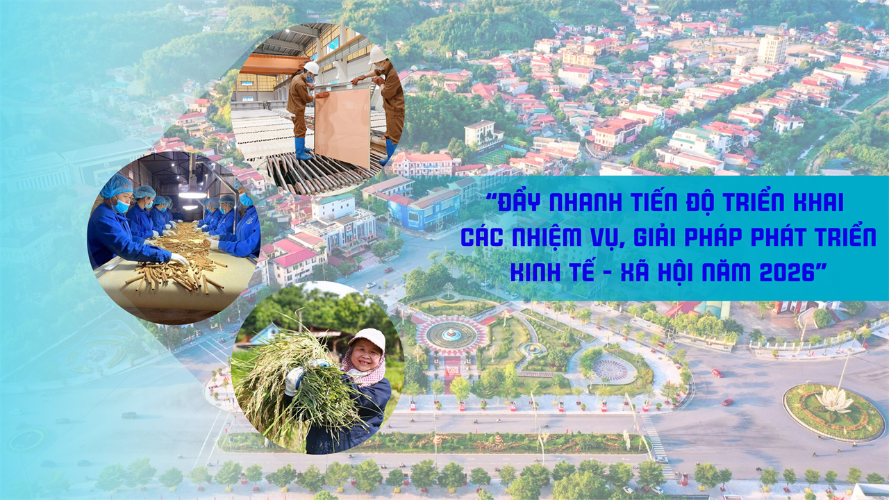 Chủ tịch UBND tỉnh Lào Cai yêu cầu: “Đẩy nhanh tiến độ triển khai các nhiệm vụ, giải pháp phát triển kinh tế - xã hội năm 2026”