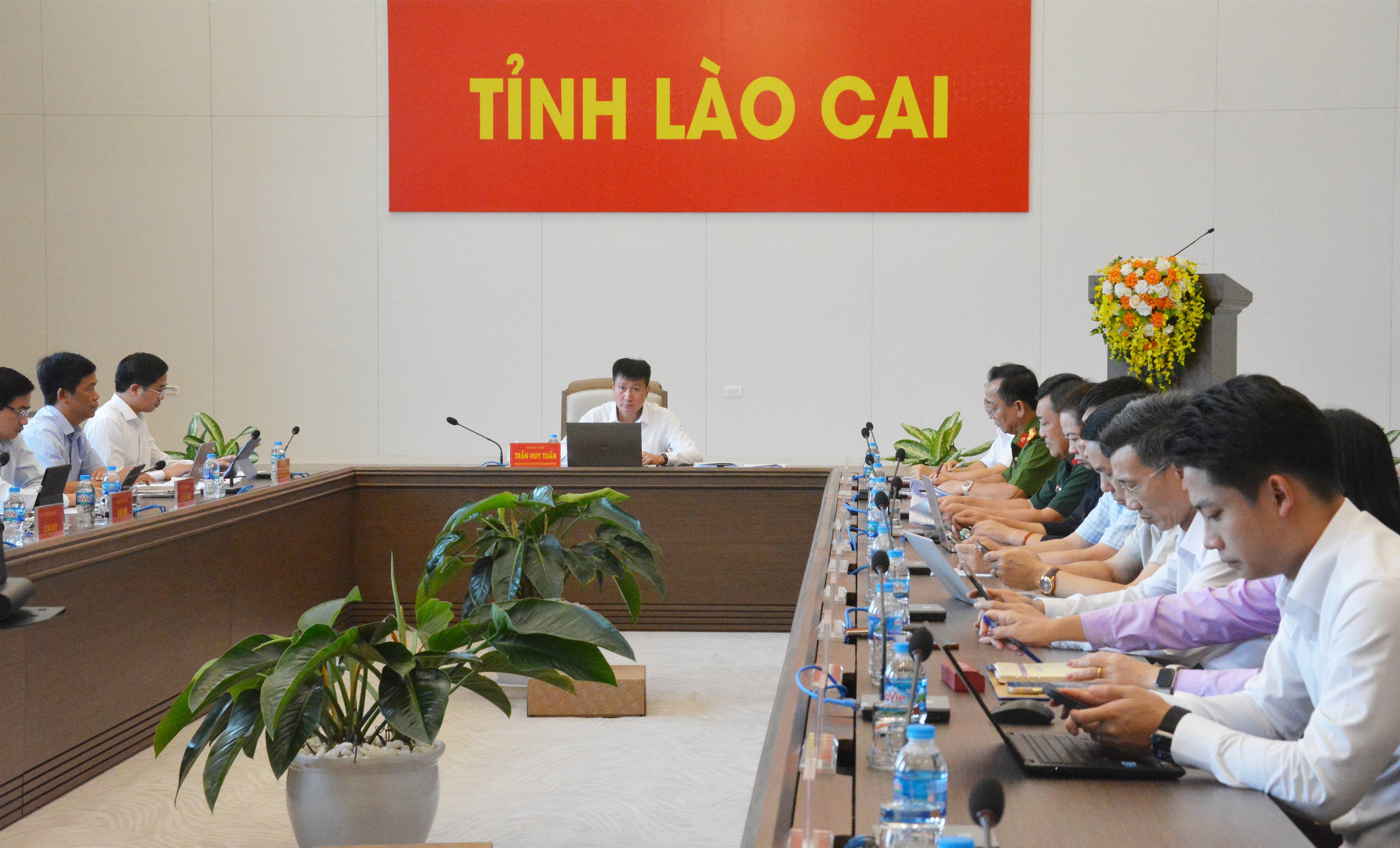 Tỉnh Lào Cai tham dự Phiên họp thứ nhất của Ban Chỉ đạo Phòng thủ dân sự quốc gia