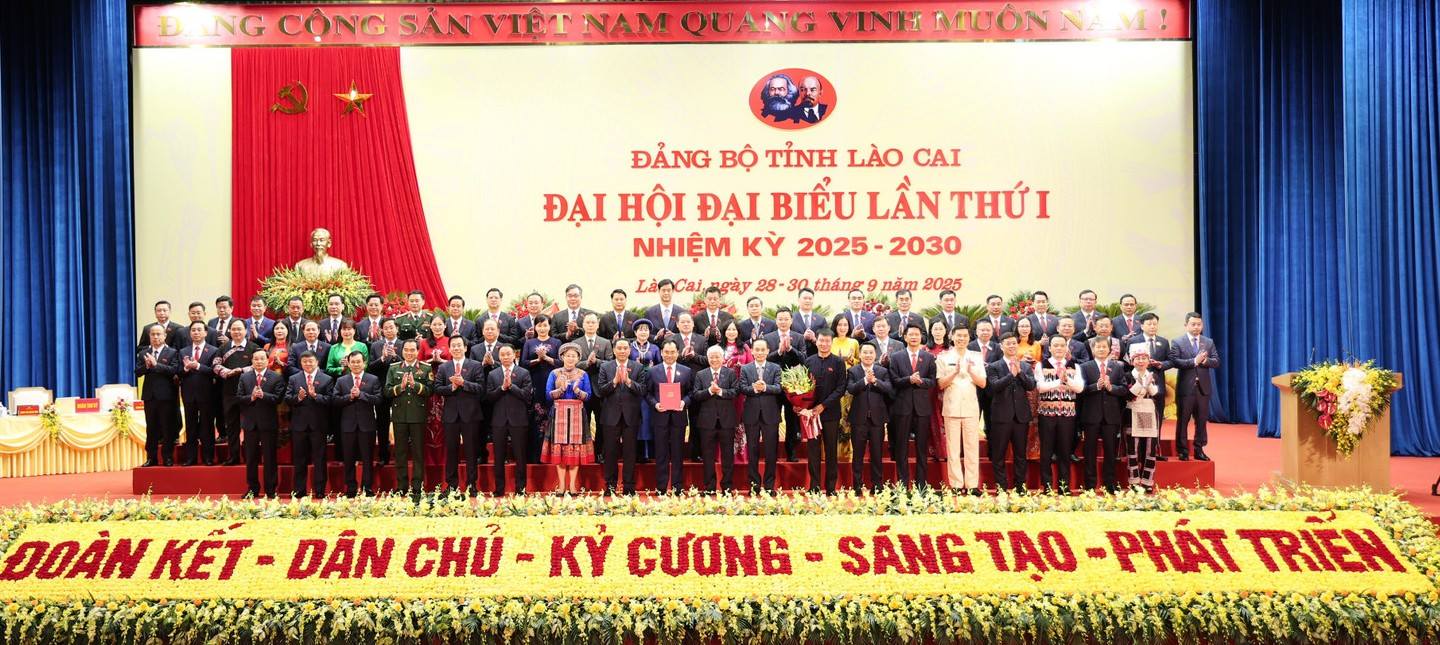 Danh sách các đồng chí trong Ban Chấp hành Đảng bộ tỉnh Lào Cai khóa I, nhiệm kỳ 2025-2030