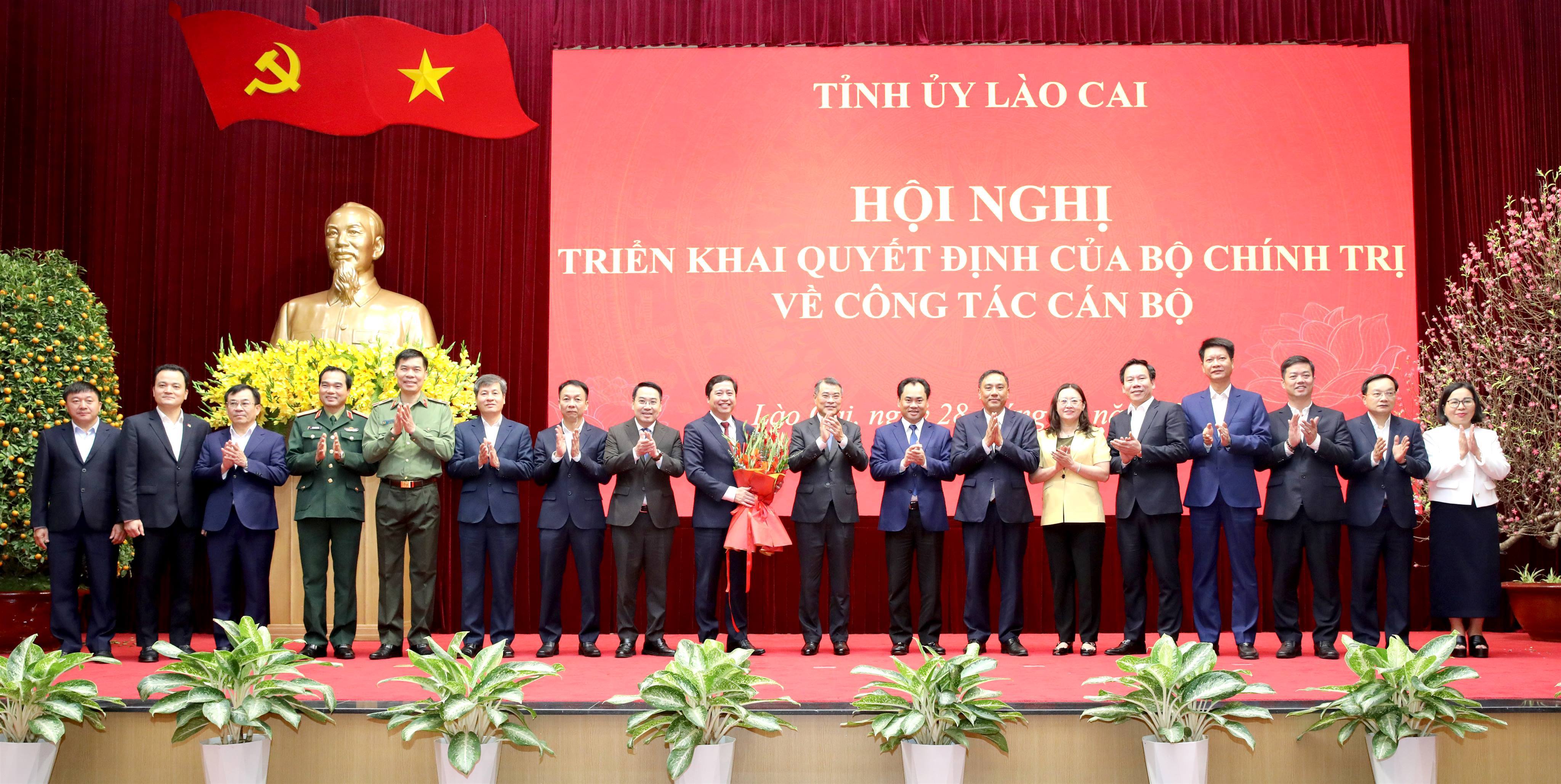 Danh sách các đồng chí trong Ban Thường vụ Tỉnh ủy Lào Cai khóa I, nhiệm kỳ 2025 - 2030