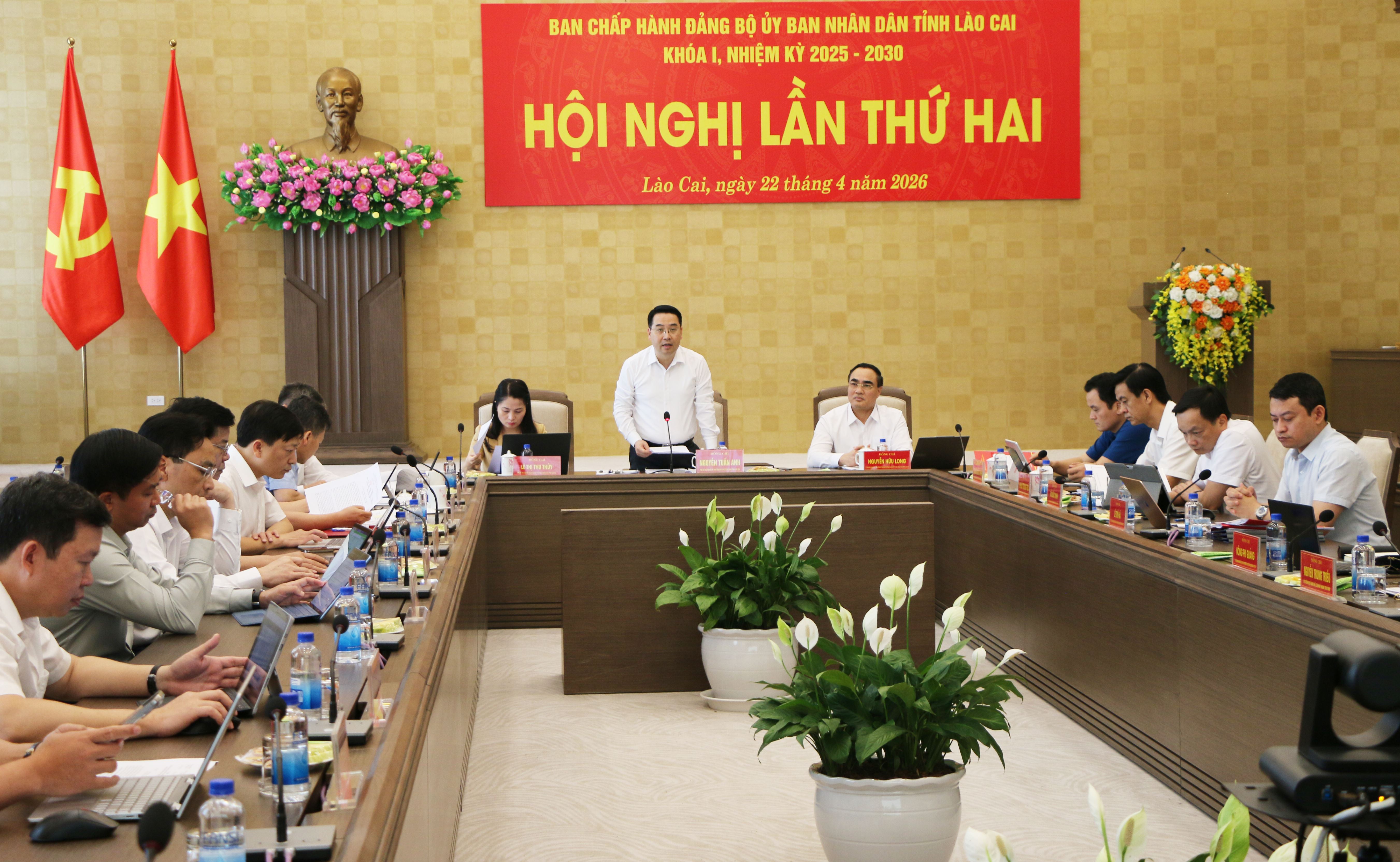 Hội nghị Ban Chấp hành Đảng bộ lần thứ hai của Đảng ủy UBND tỉnh