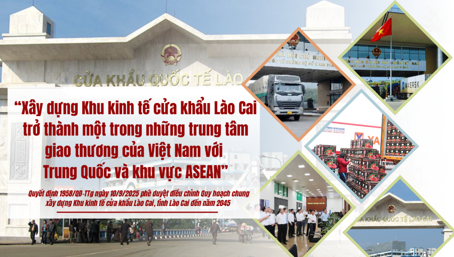 Điều chỉnh Quy hoạch chung xây dựng Khu kinh tế cửa khẩu Lào Cai