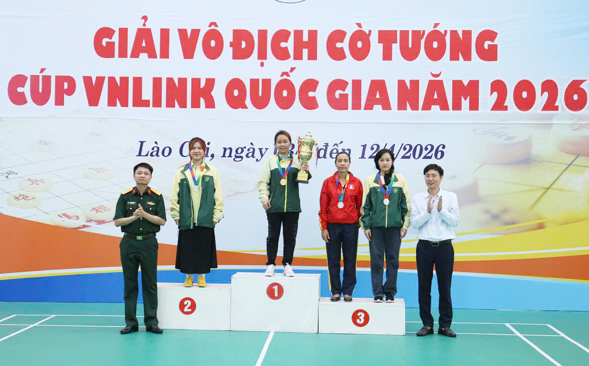 Bế mạc Giải Vô địch Cờ tướng Cúp VnLink Quốc gia năm 2026