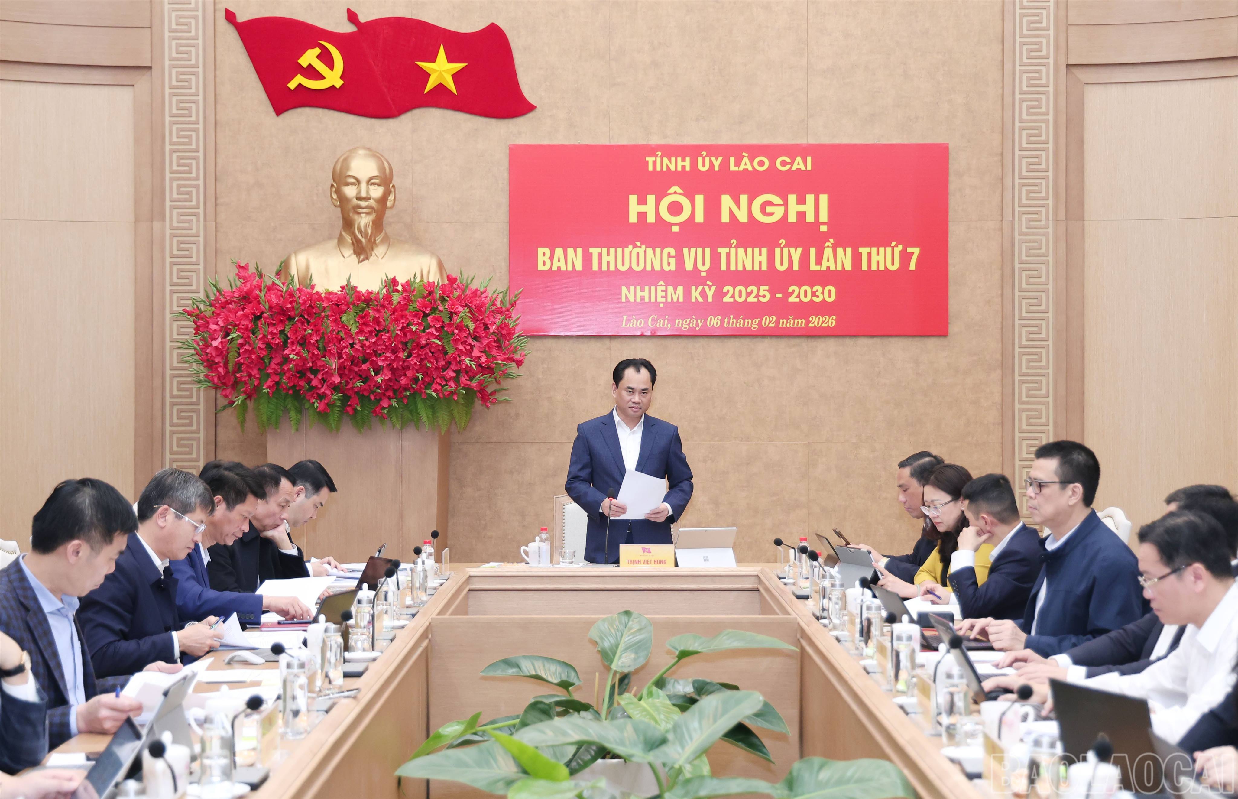 Hội nghị Ban Thường vụ Tỉnh ủy lần thứ 7: Xem xét, quyết định nhiều nội dung quan trọng