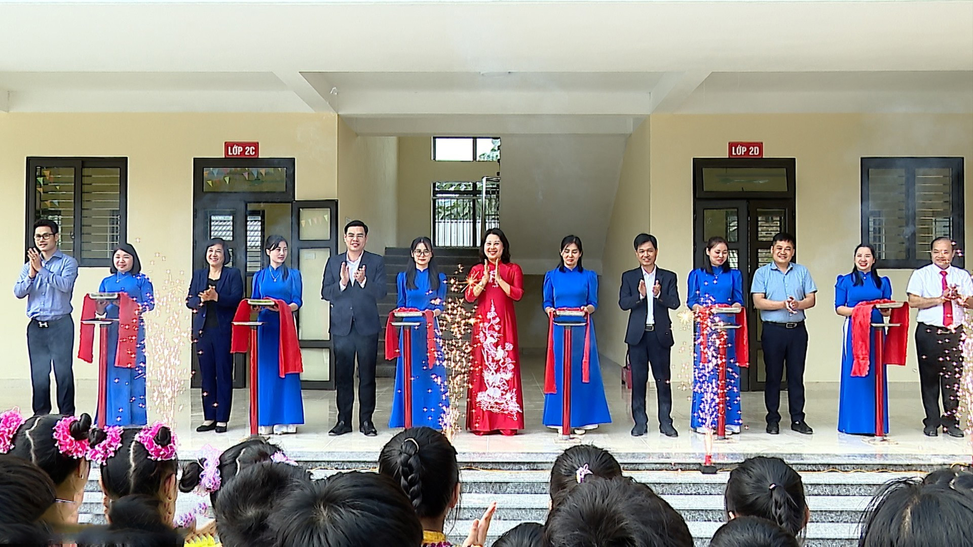 Khánh thành Trường Tiểu học Trần Phú (khu B) xã Thượng Bằng La