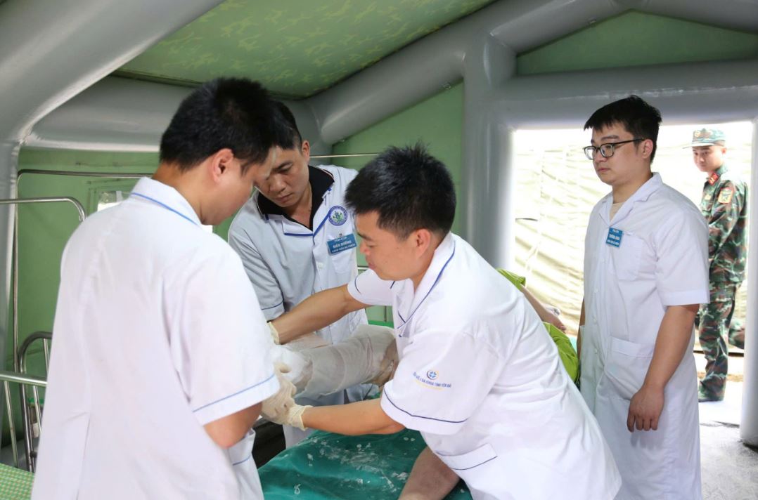 Ngành Y tế Lào Cai chủ động ứng phó thiên tai, bão lũ năm 2026