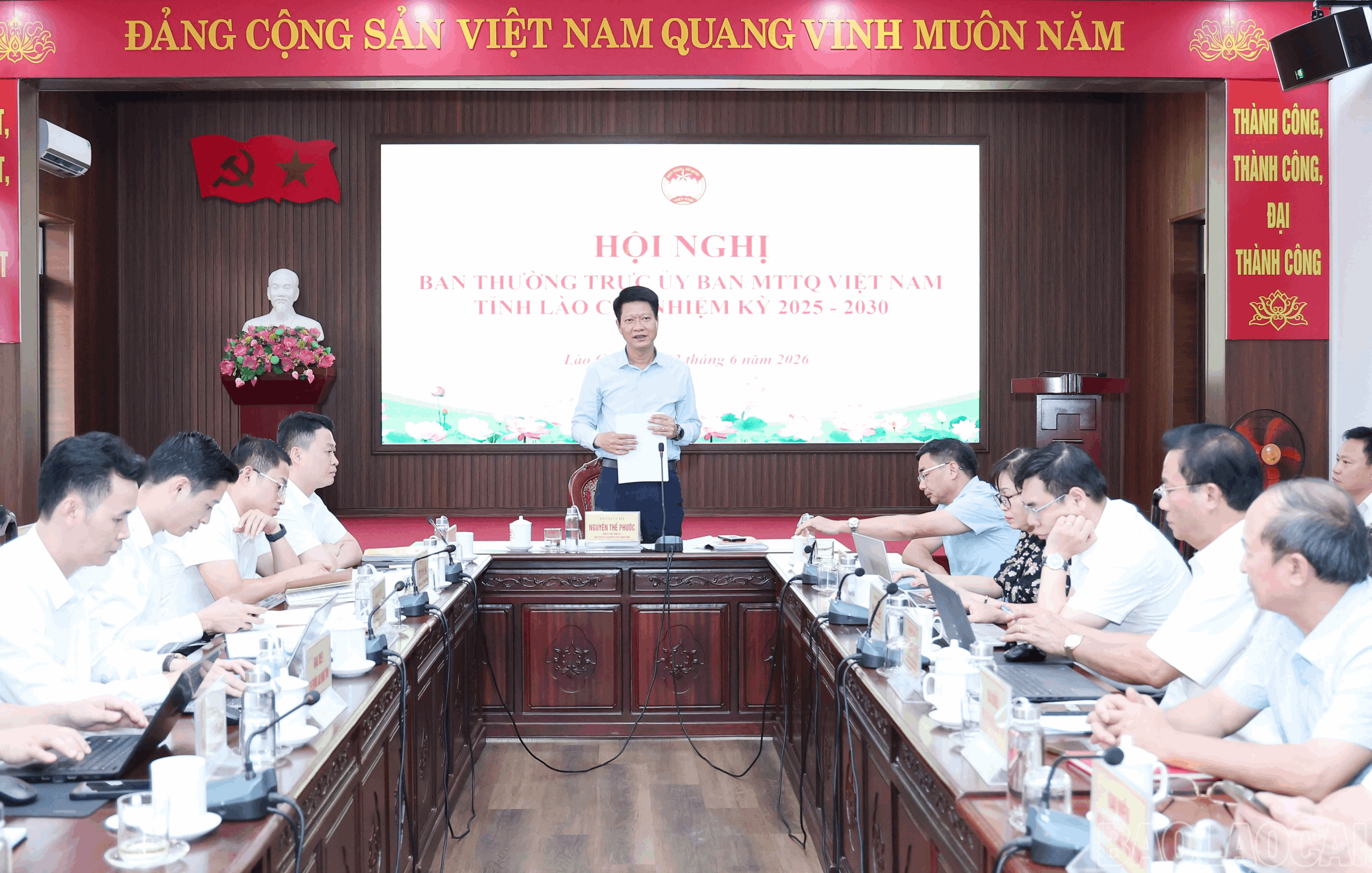 Công tác Mặt trận tỉnh Lào Cai 6 tháng đầu năm 2026 đạt nhiều kết quả toàn diện