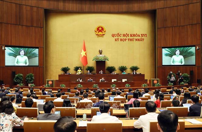 Thông cáo báo chí số 10, Kỳ họp thứ nhất, Quốc hội khóa XVI
