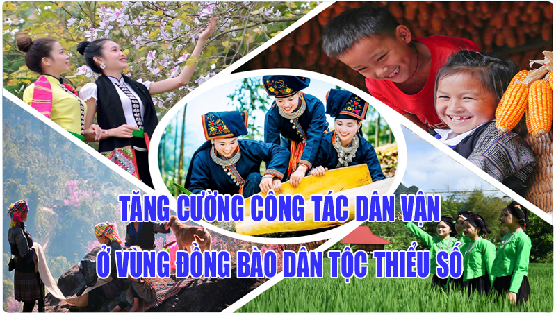 Tăng cường công tác dân vận ở vùng đồng bào dân tộc thiểu số