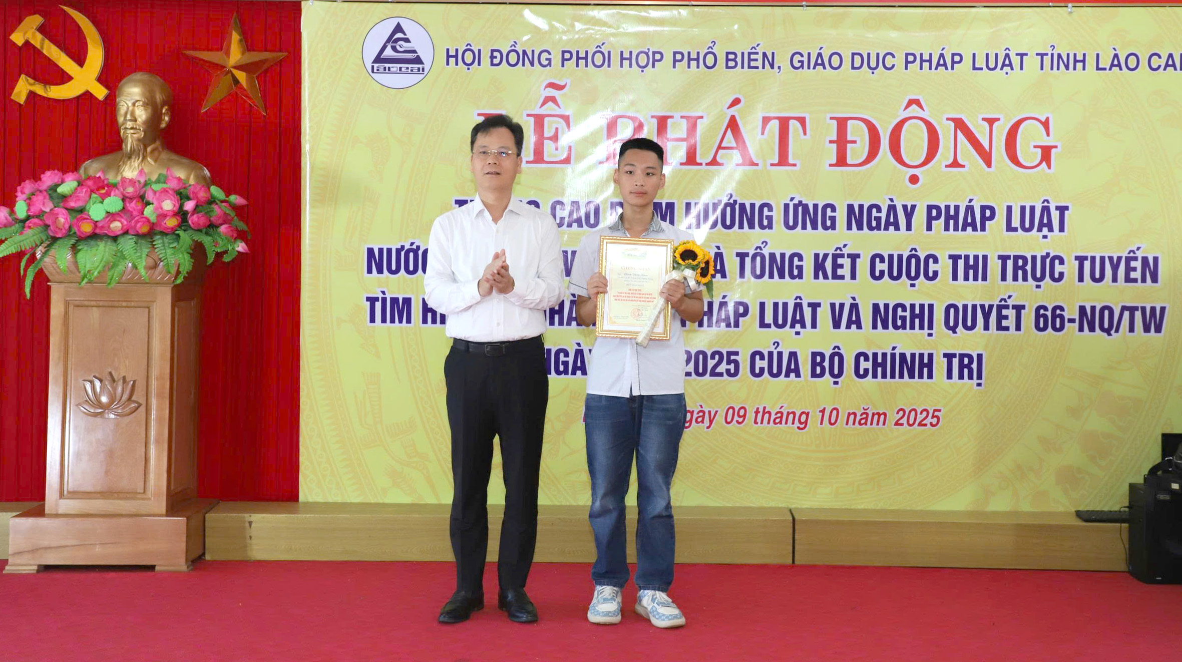 Tỉnh Lào Cai chuyển biến rõ nét trong xây dựng và thi hành pháp luật sau 01 năm triển khai Nghị quyết số 66-NQ/TW