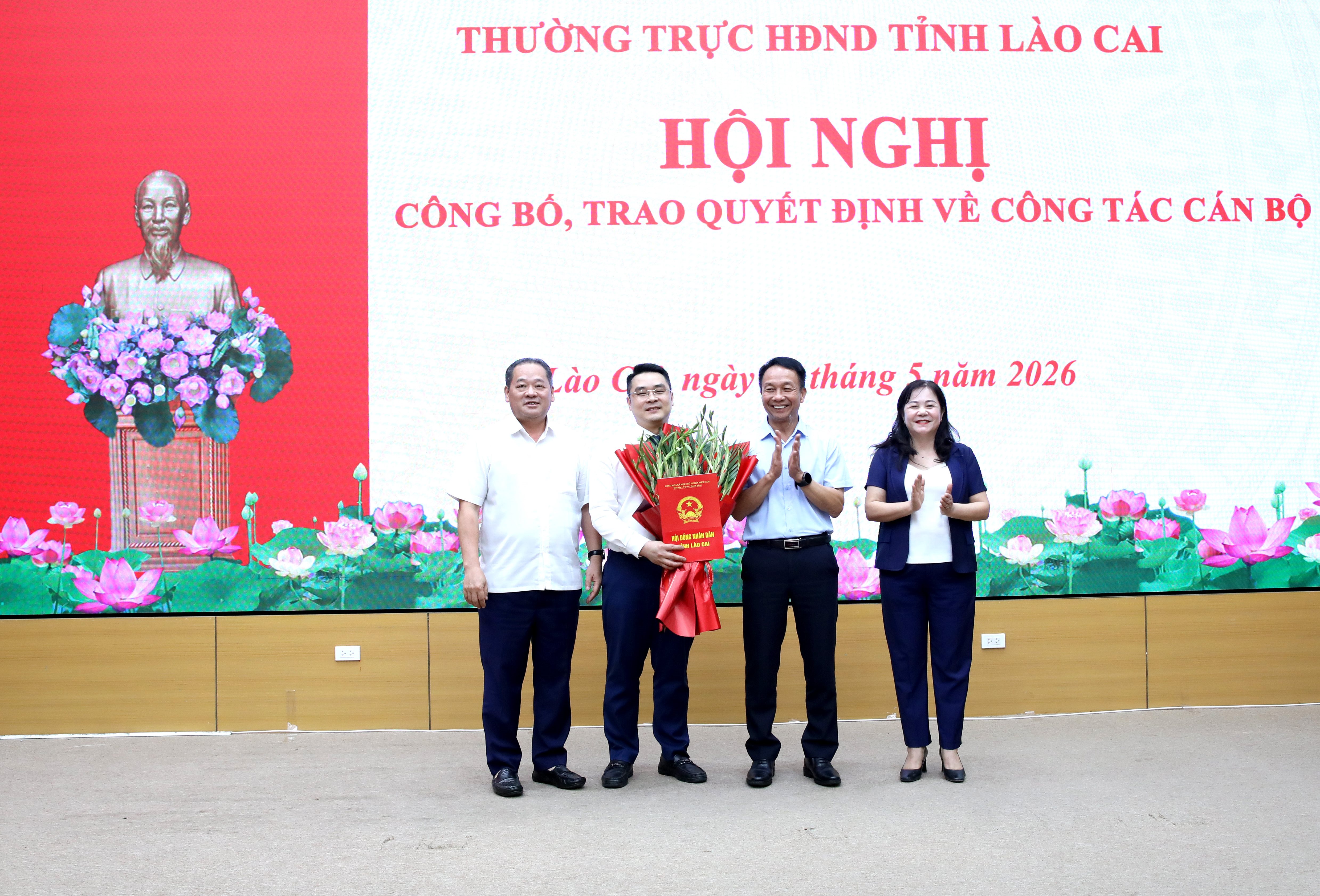 Đồng chí Cao Ngọc Minh được bổ nhiệm giữ chức Phó Chánh Văn phòng Đoàn ĐBQH và HĐND tỉnh Lào Cai