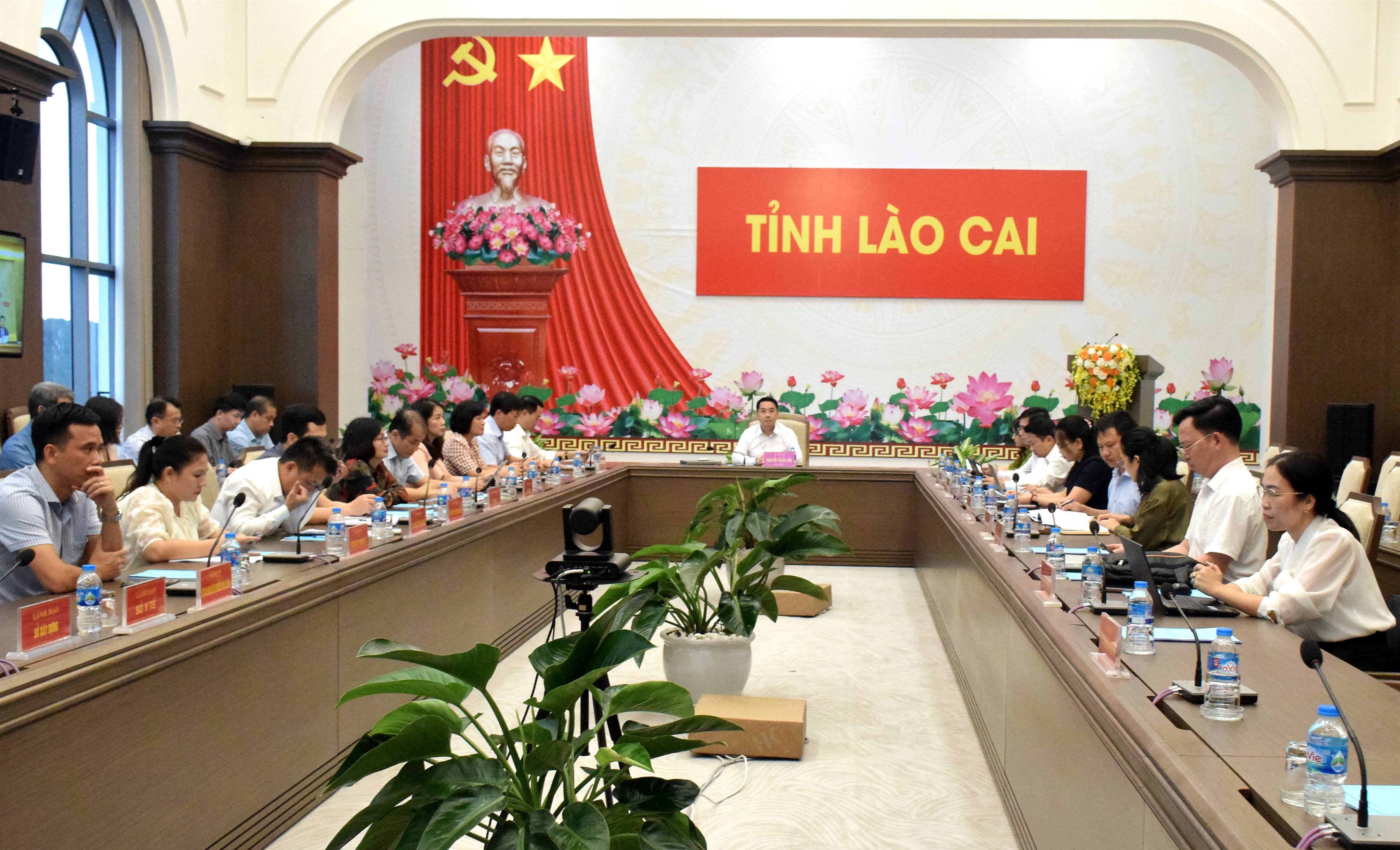 Lào Cai tham dự Hội nghị trực tuyến tổng kết năm học 2024 - 2025, triển khai nhiệm vụ năm học 2025 - 2026 của ngành Giáo dục
