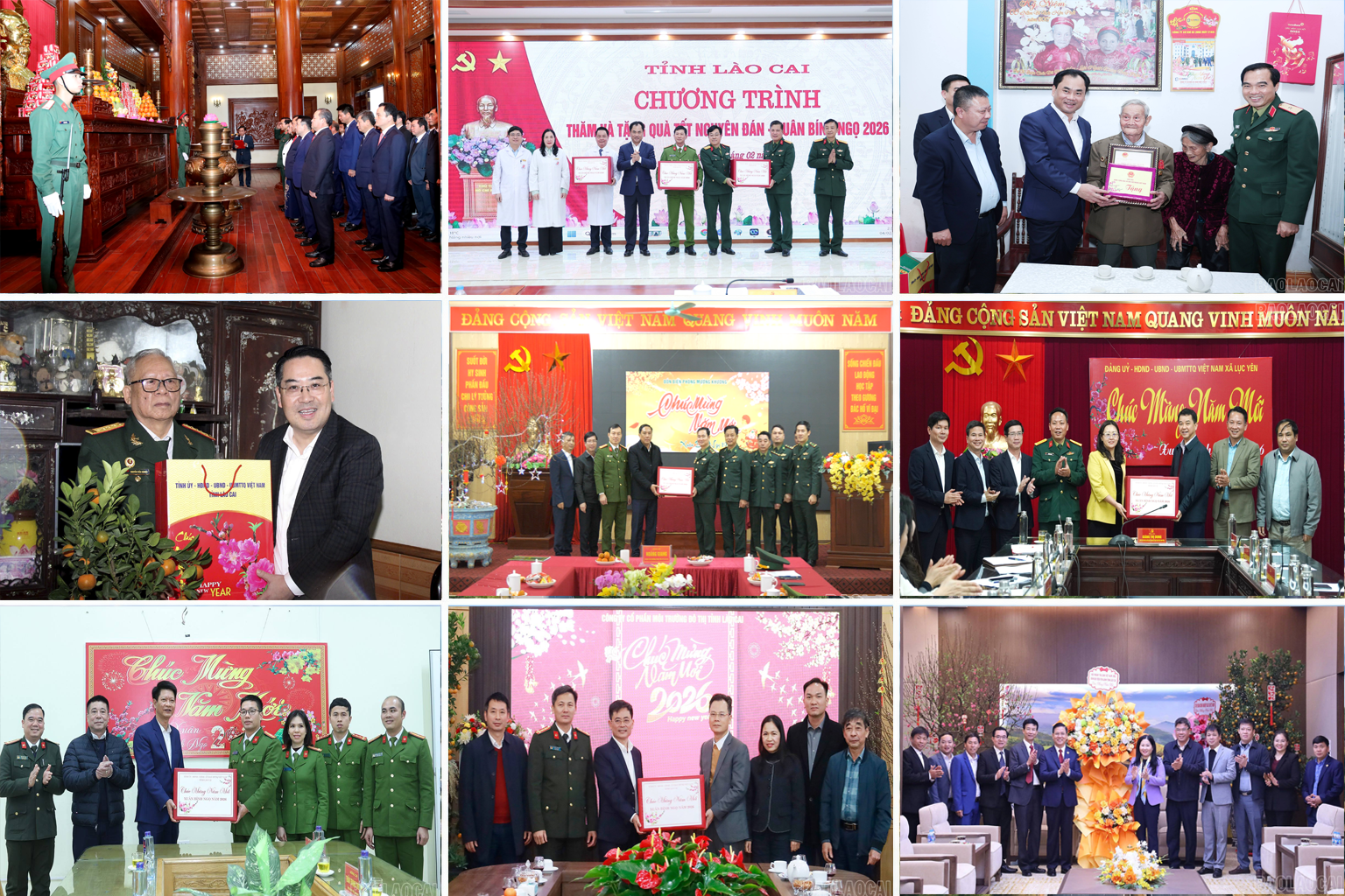 Điểm hoạt động chỉ đạo điều hành của Lãnh đạo tỉnh trong tuần (từ 02/02 - 8/02/2026)