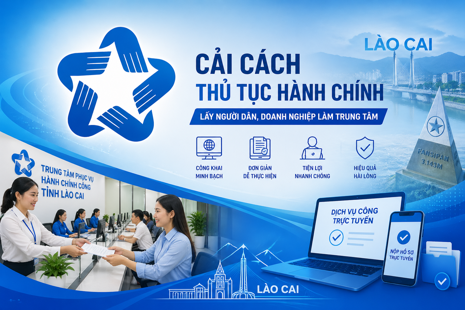 Tiếp tục cải cách thủ tục hành chính nâng cao chất lượng phục vụ người dân, doanh nghiệp